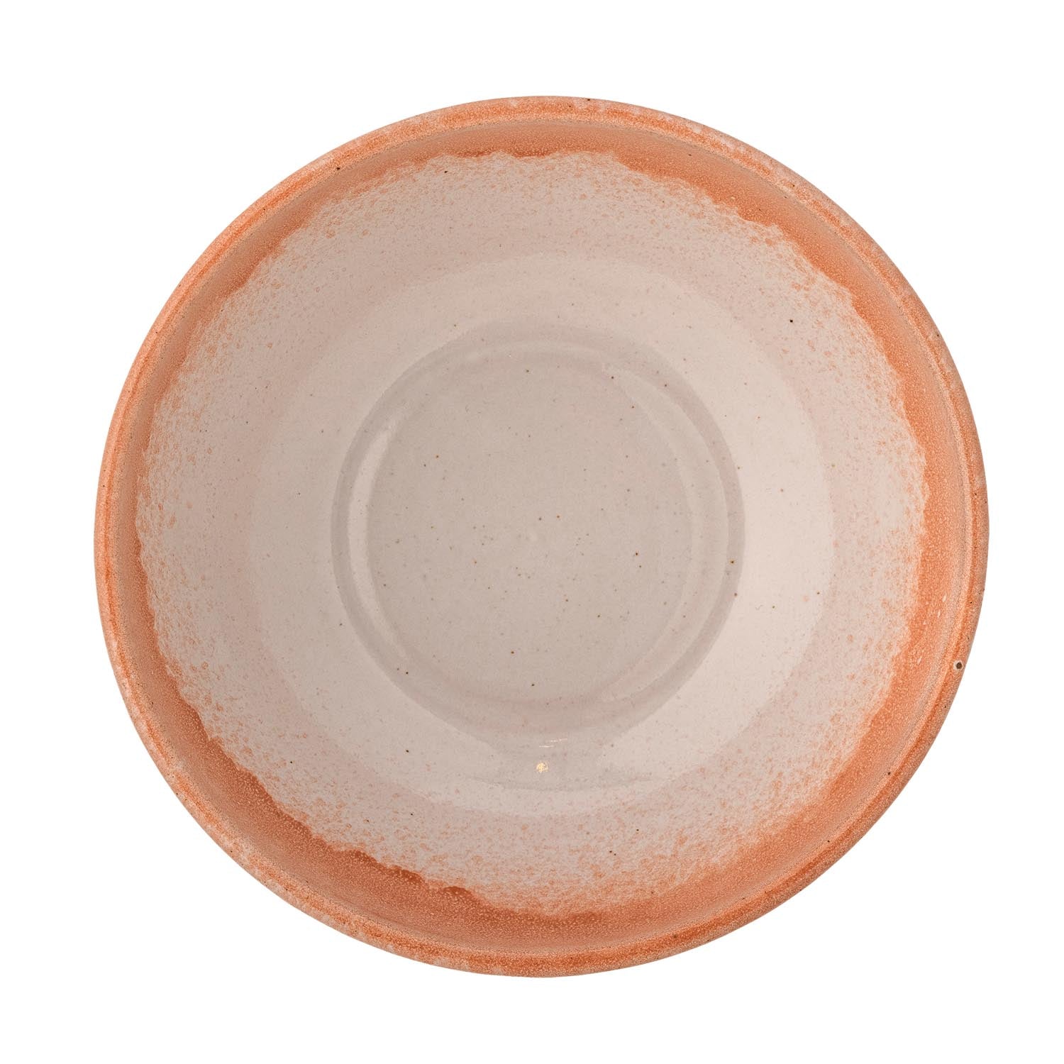 Die Bloomingville Paula Schale aus orangefarbenem Steingut vereint stilvolles Design und Funktionalität für Ihr Zuhause.