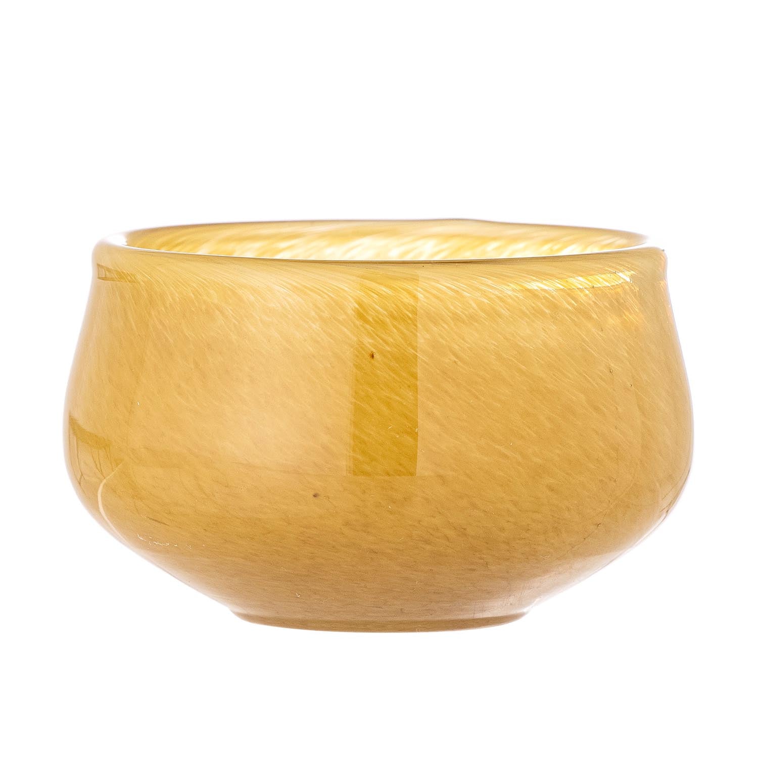Jose Teelichthalter, Gelb, Glas in Gelb präsentiert im Onlineshop von KAQTU Design AG. Teelichthalter ist von Creative Collection