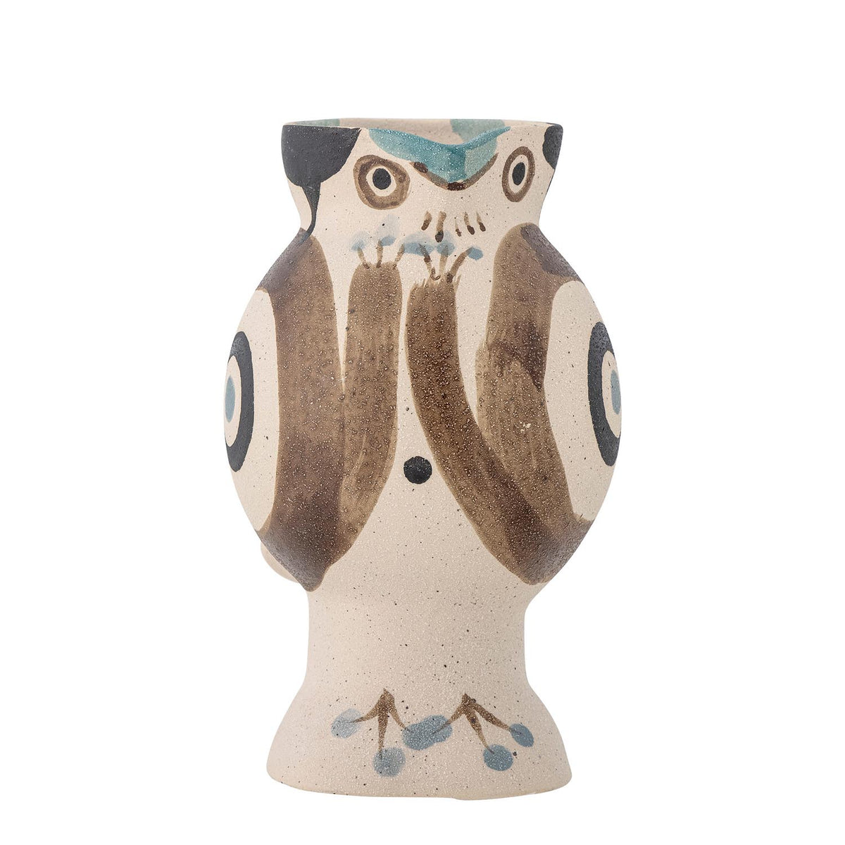 Mahrab Vase, Natur, Steingut in Natur präsentiert im Onlineshop von KAQTU Design AG. Vase ist von Bloomingville
