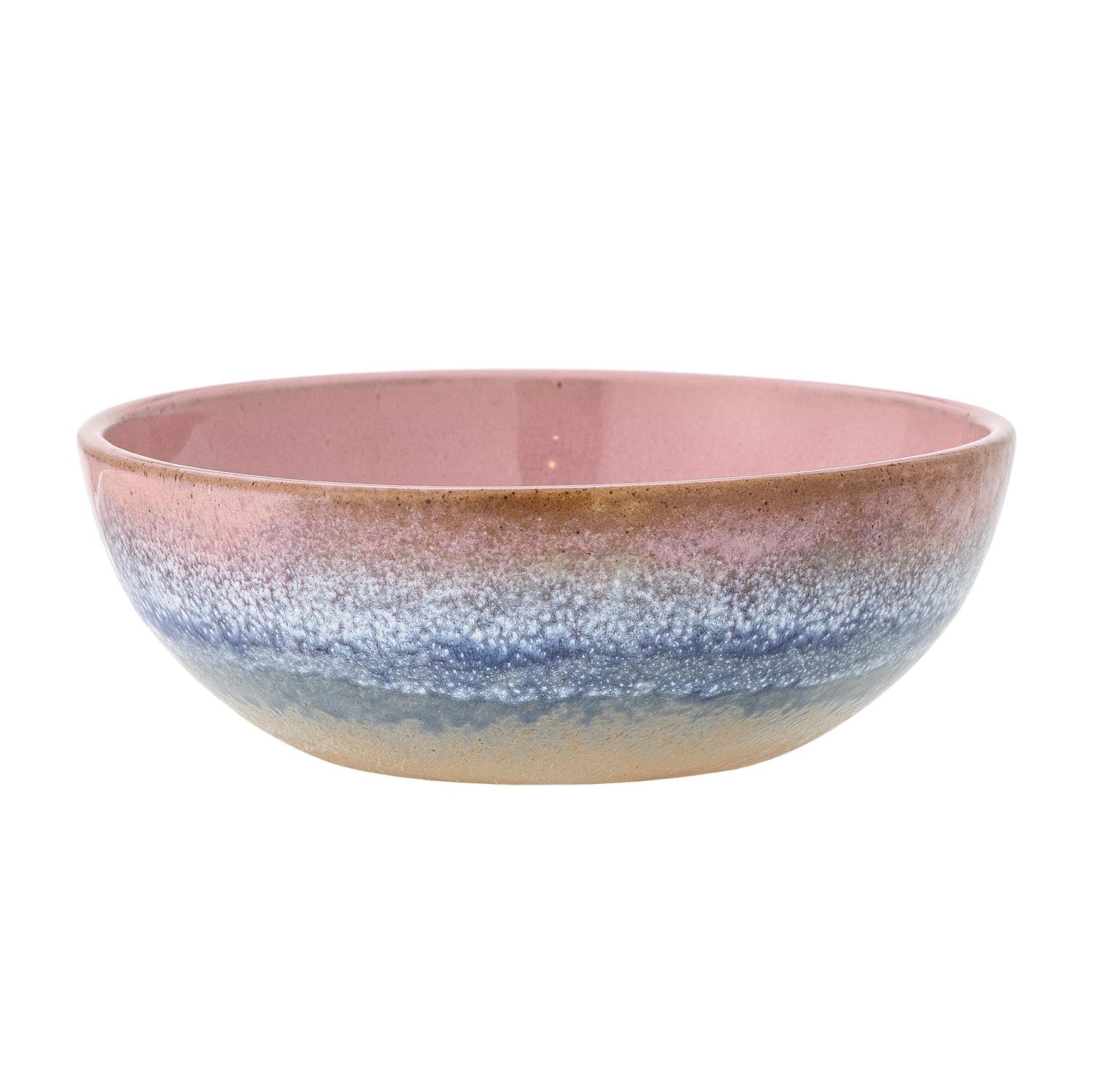 Die Paula Schale von Bloomingville in zartem Rosé aus hochwertigem Steingut besticht durch ihr elegantes und modernes Design.