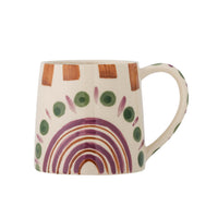 Shama Tasse, Grün, Steingut