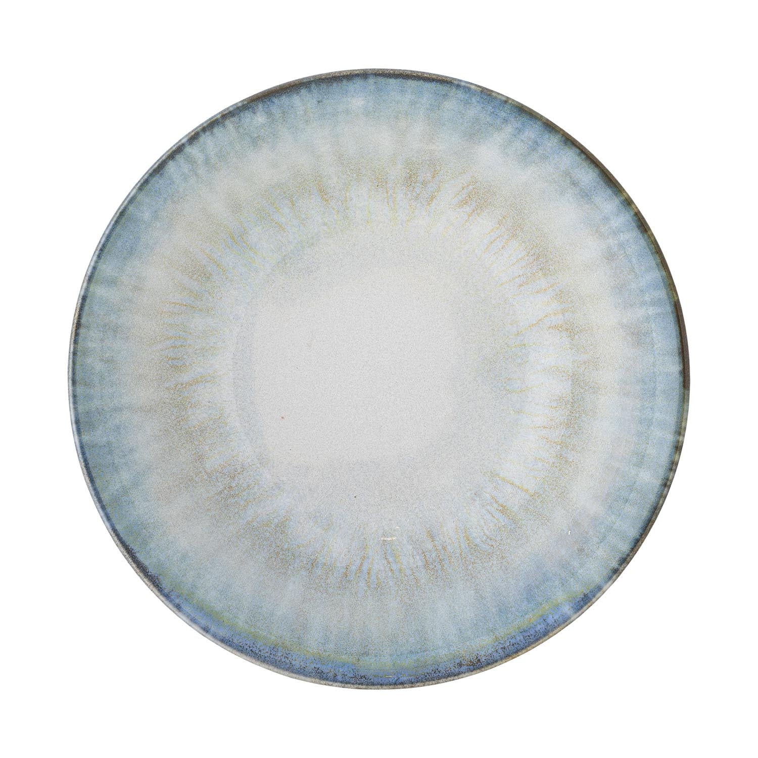 Die Calen Schale von Bloomingville, gefertigt aus blauem Steingut, überzeugt durch ihr modernes Design und vielseitige Einsatzmöglichkeiten.