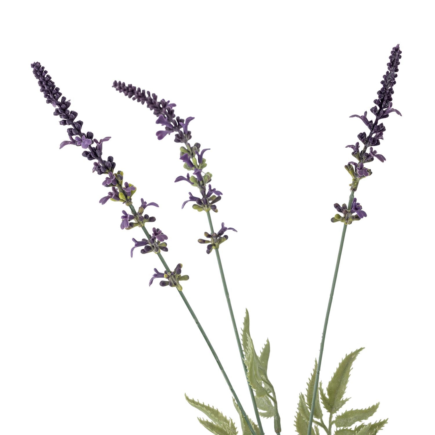 Künstlicher Lavendelstiel in Violett von Bloomingville, ideal für Dekorationen, langlebig und naturgetreu gestaltet.