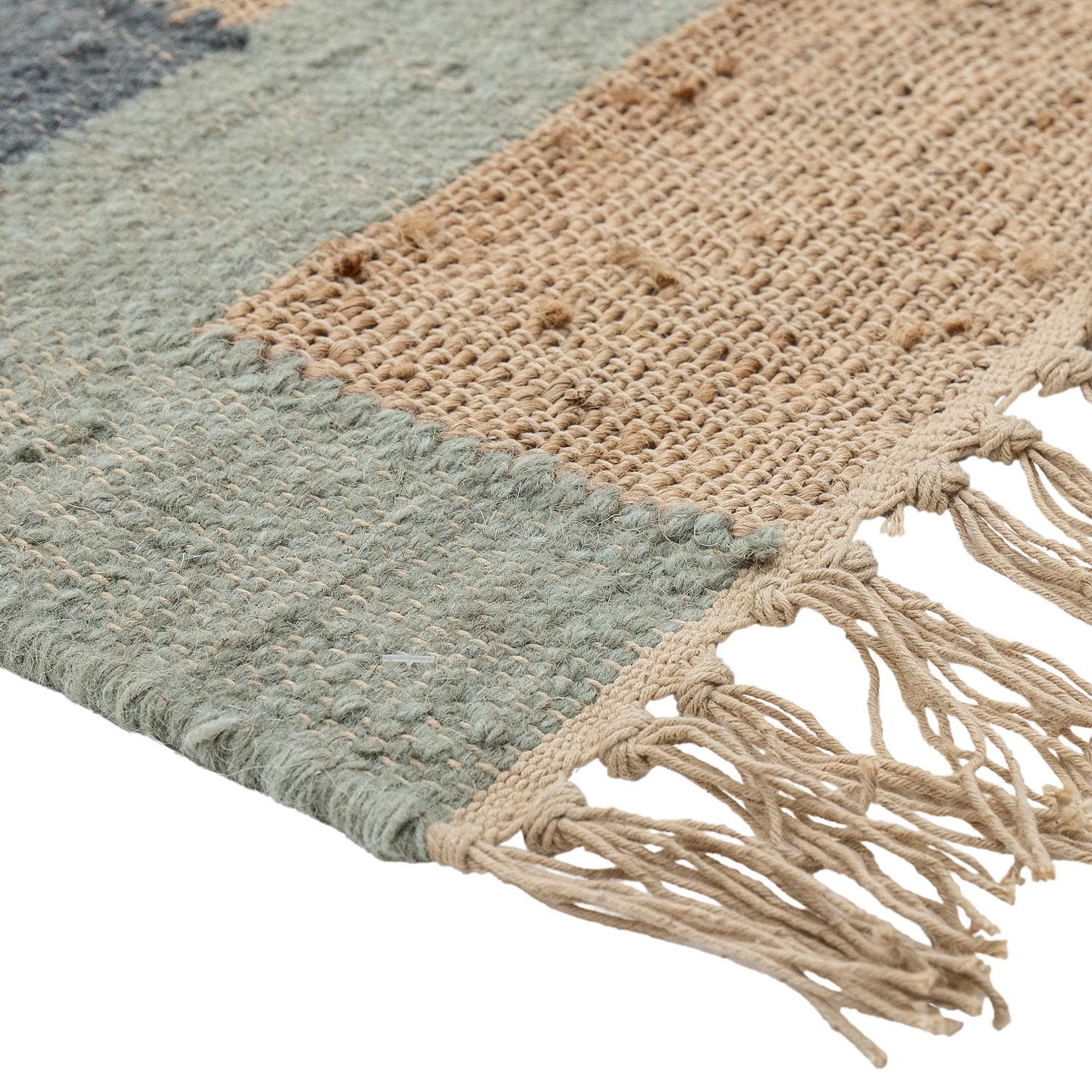 Grüner Honiton Teppich aus Wolle von Creative Collection, perfekt für ein elegantes und einladendes Wohnambiente.