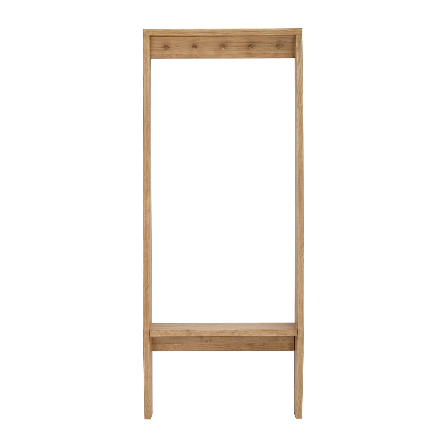 Die Vance Garderobe aus Kiefernholz von Bloomingville kombiniert natürliche Eleganz mit funktionaler Aufbewahrung für jeden Raum.