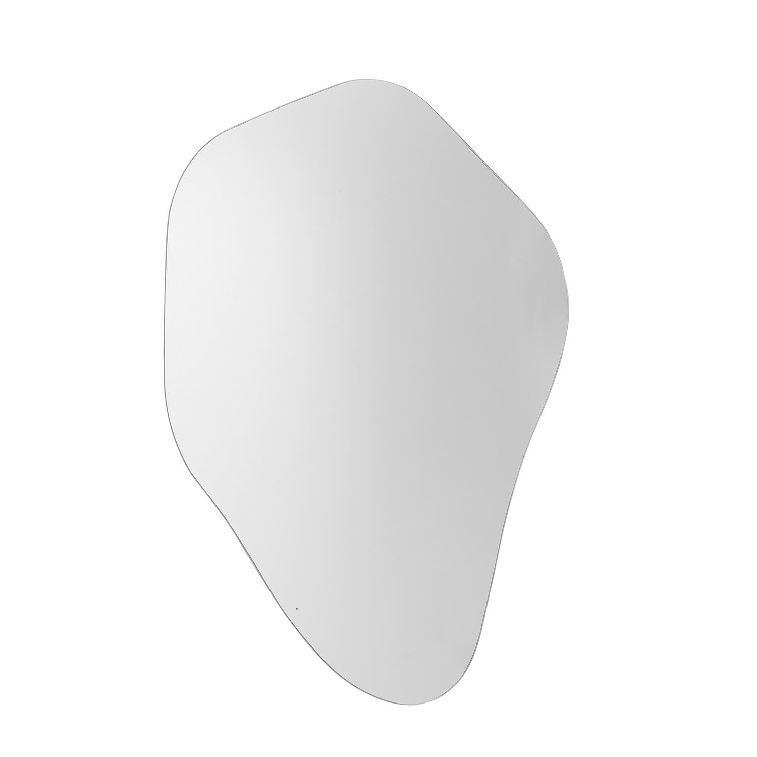 Aimie wall mirror, silver, glass