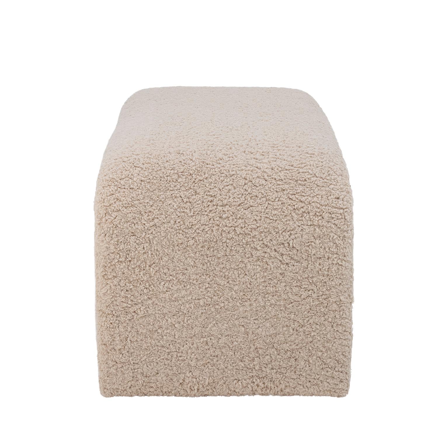 Die Bobbie Bank von Bloomingville, naturfarben und aus Polyester, bietet elegantes Design und gemütlichen Komfort für Ihr Zuhause.