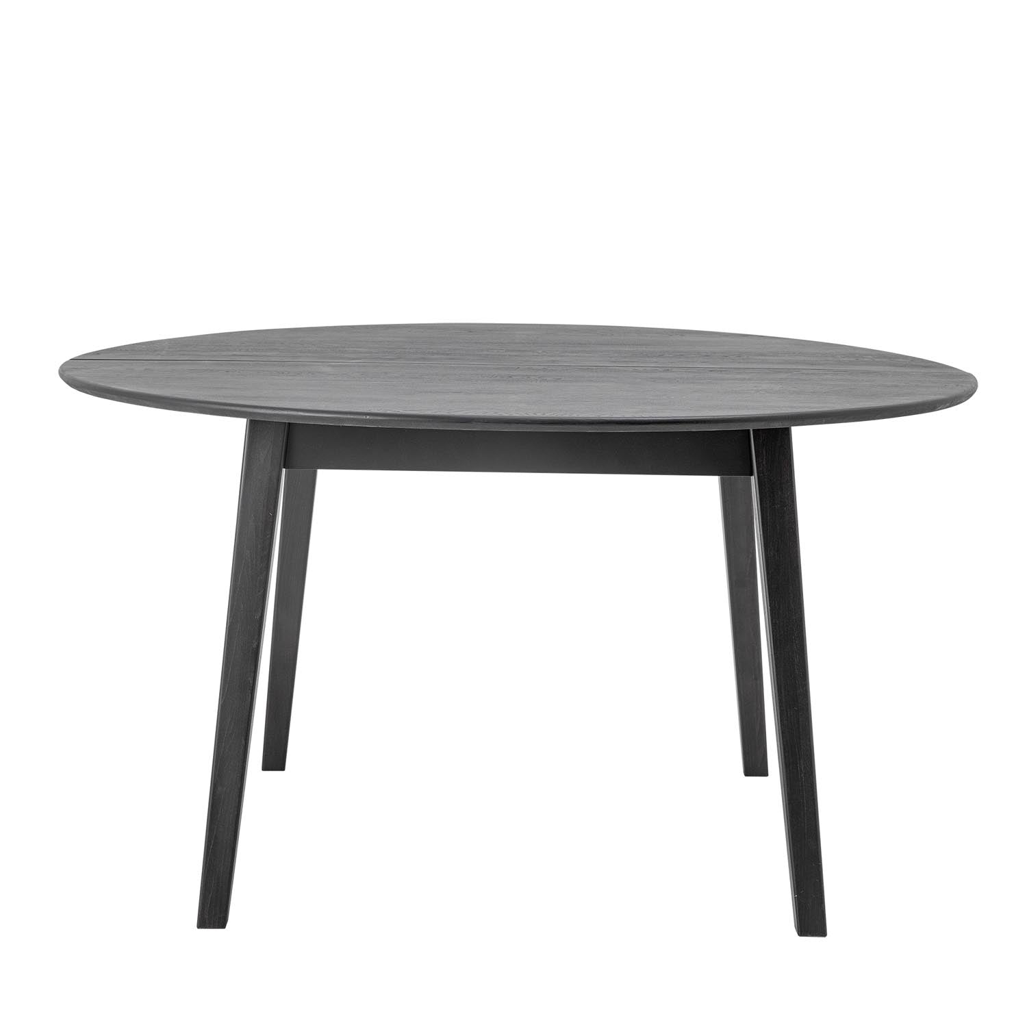 Eleganter Peron Esstisch aus schwarzem FSC®-zertifiziertem Eichenholz von Bloomingville, perfekt für moderne Esszimmer.