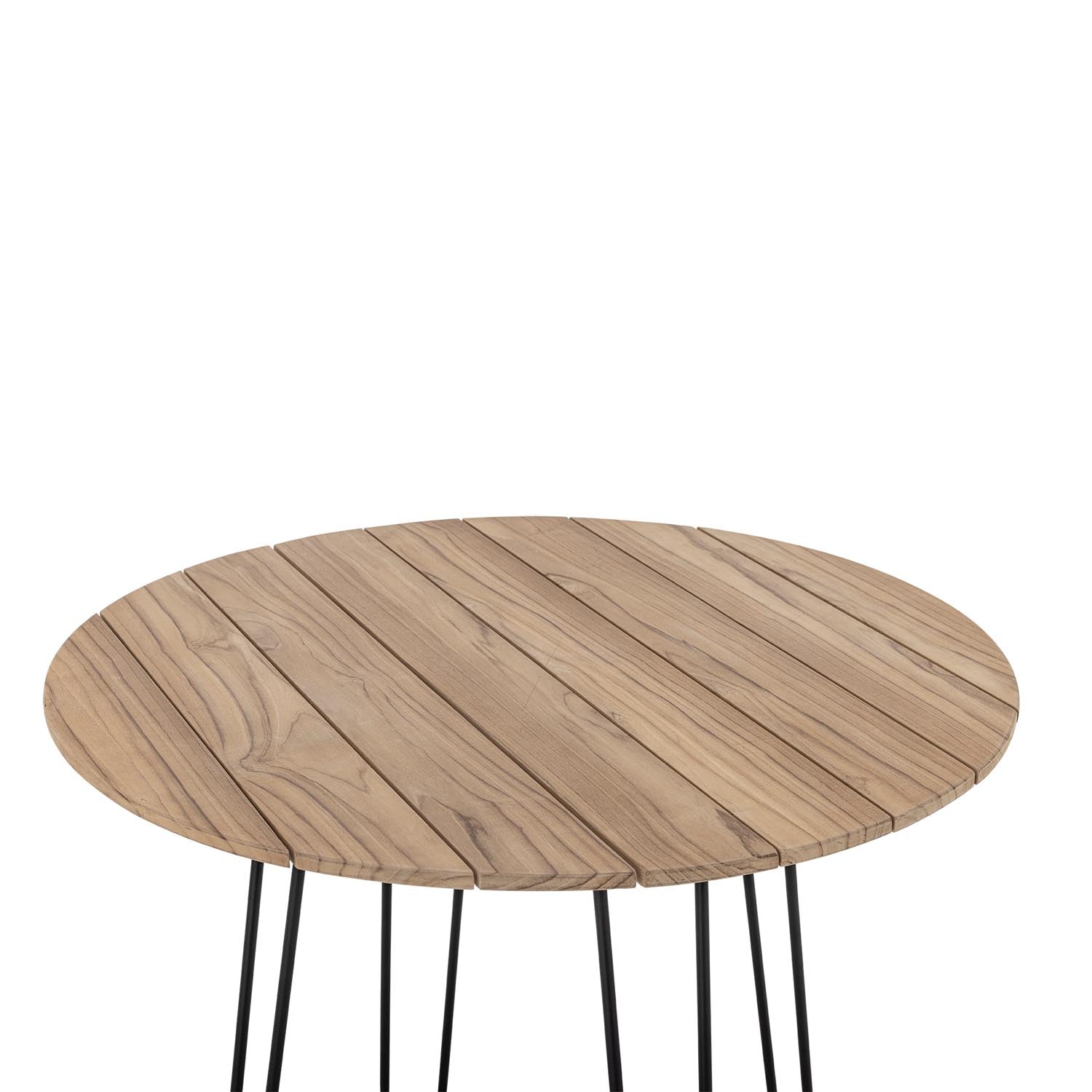 Der Molito Esstisch von Bloomingville aus Teakholz überzeugt mit natürlichem Charme und exquisiter Handwerkskunst.