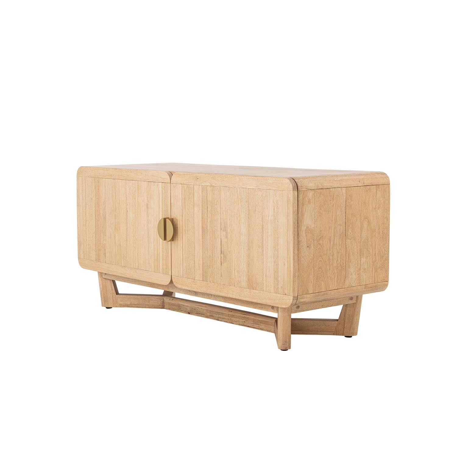 Stilvolles Serrone Kabinett aus Gummibaumholz, perfekt für moderne Einrichtung und praktische Aufbewahrung.
