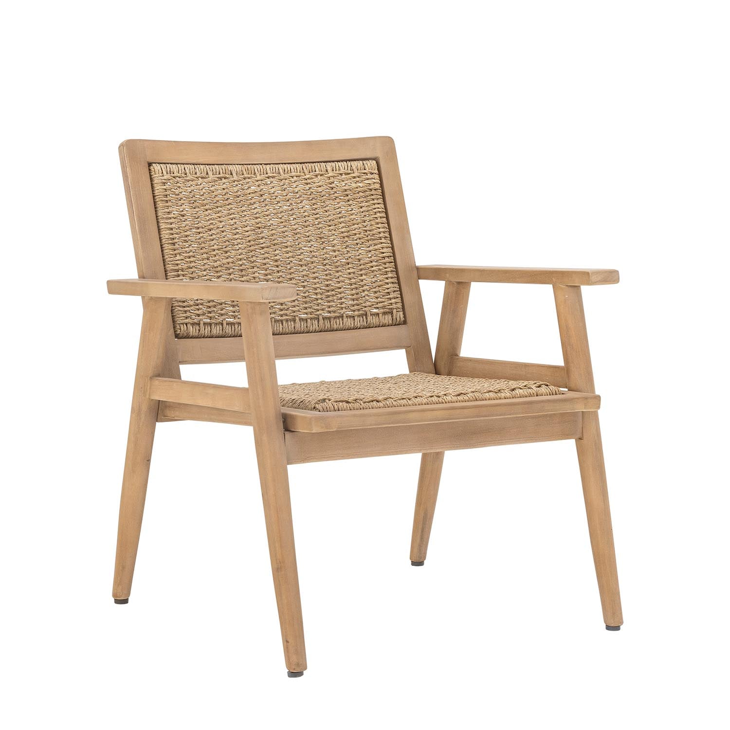 Sorrento Loungesessel aus FSC®-zertifiziertem Akazienholz, natürlich und stilvoll, perfekt für entspannte Momente.