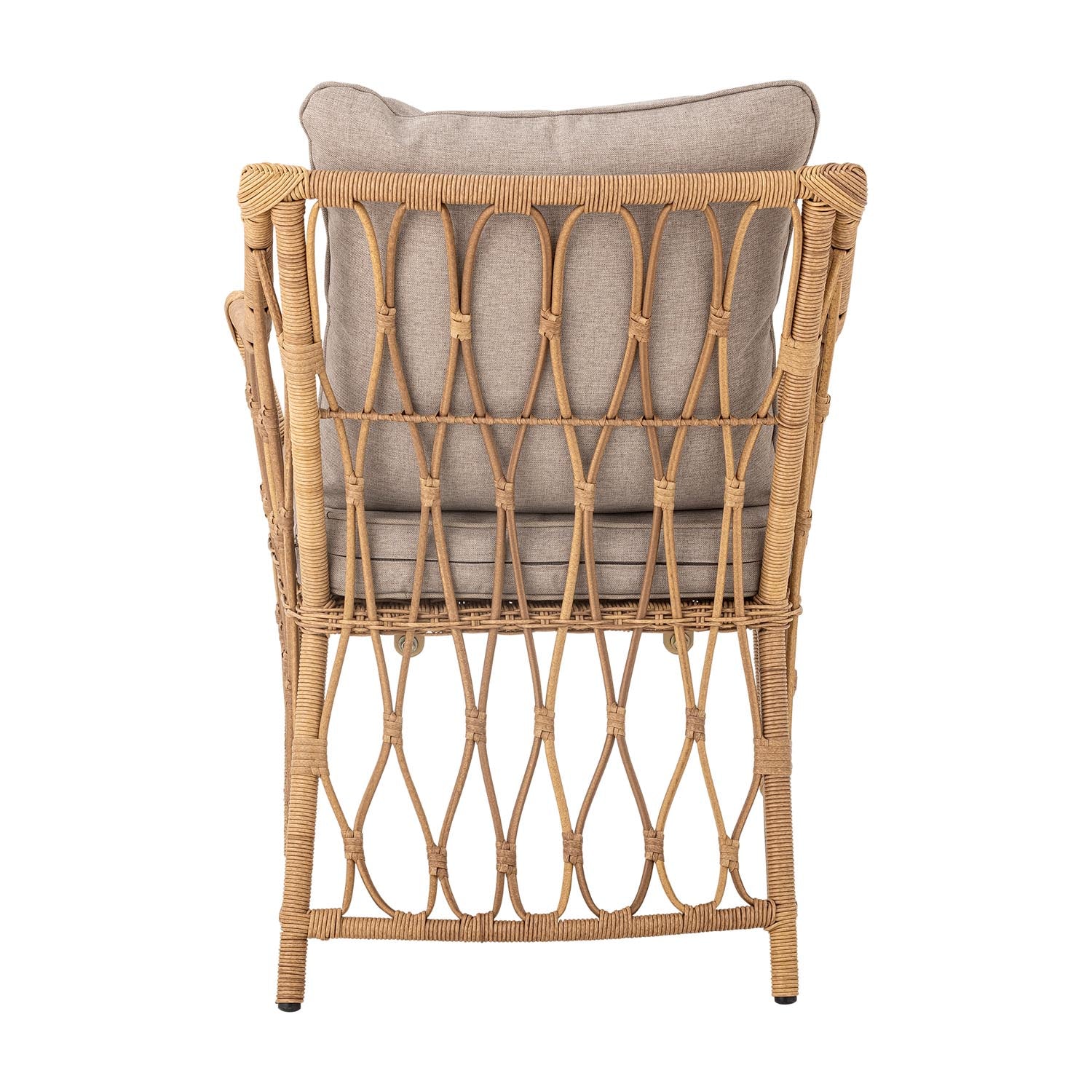 Belluce Sessel aus Polyrattan in Natur von Bloomingville, modern und komfortabel, perfekt für stilvolle Wohnräume und Entspannung.