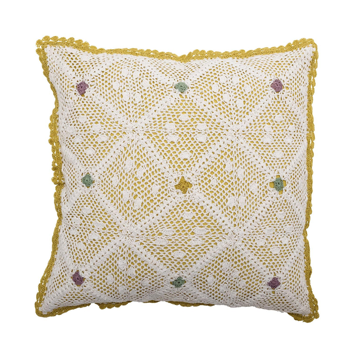 Rovigo Kissen, Natur, Baumwolle in Natur präsentiert im Onlineshop von KAQTU Design AG. Deko Kissen ist von Bloomingville