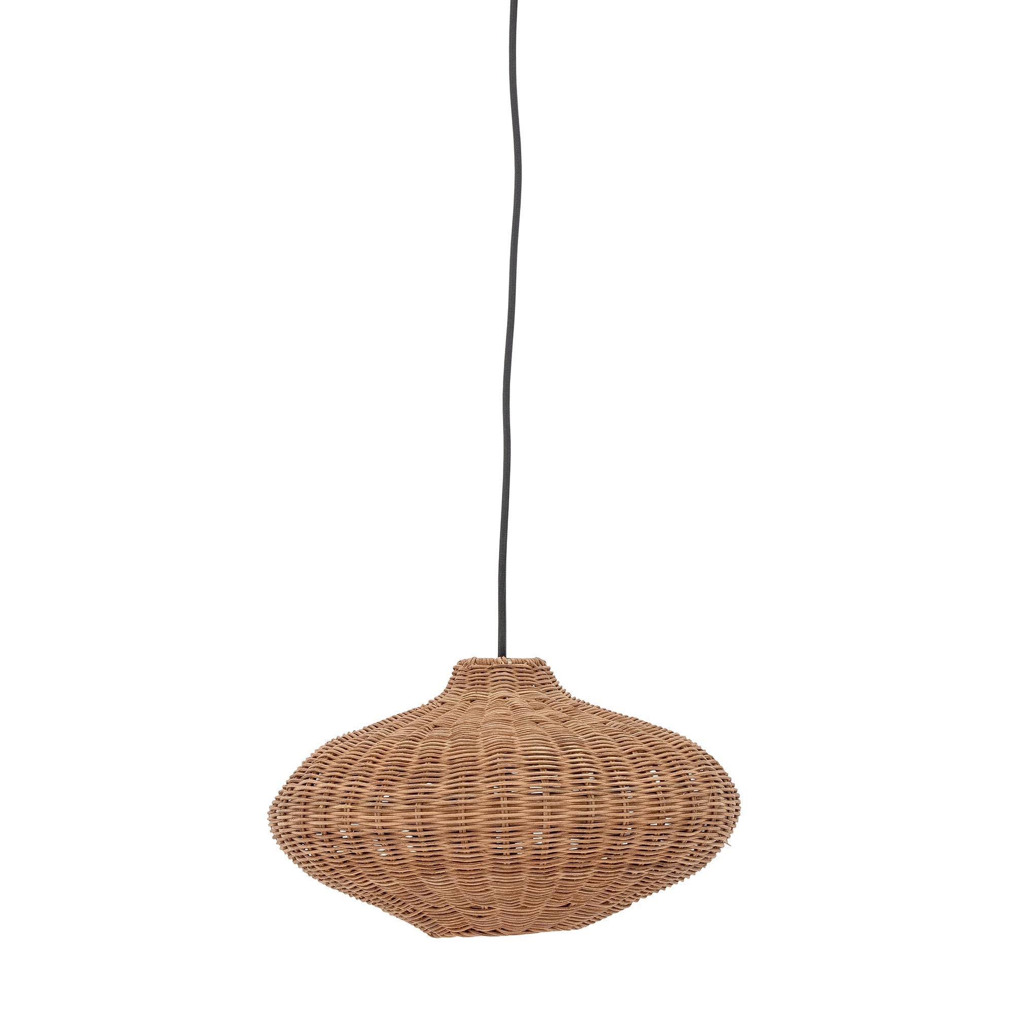 Jamilla Hängeleuchte, Natur, Rattan - KAQTU Design