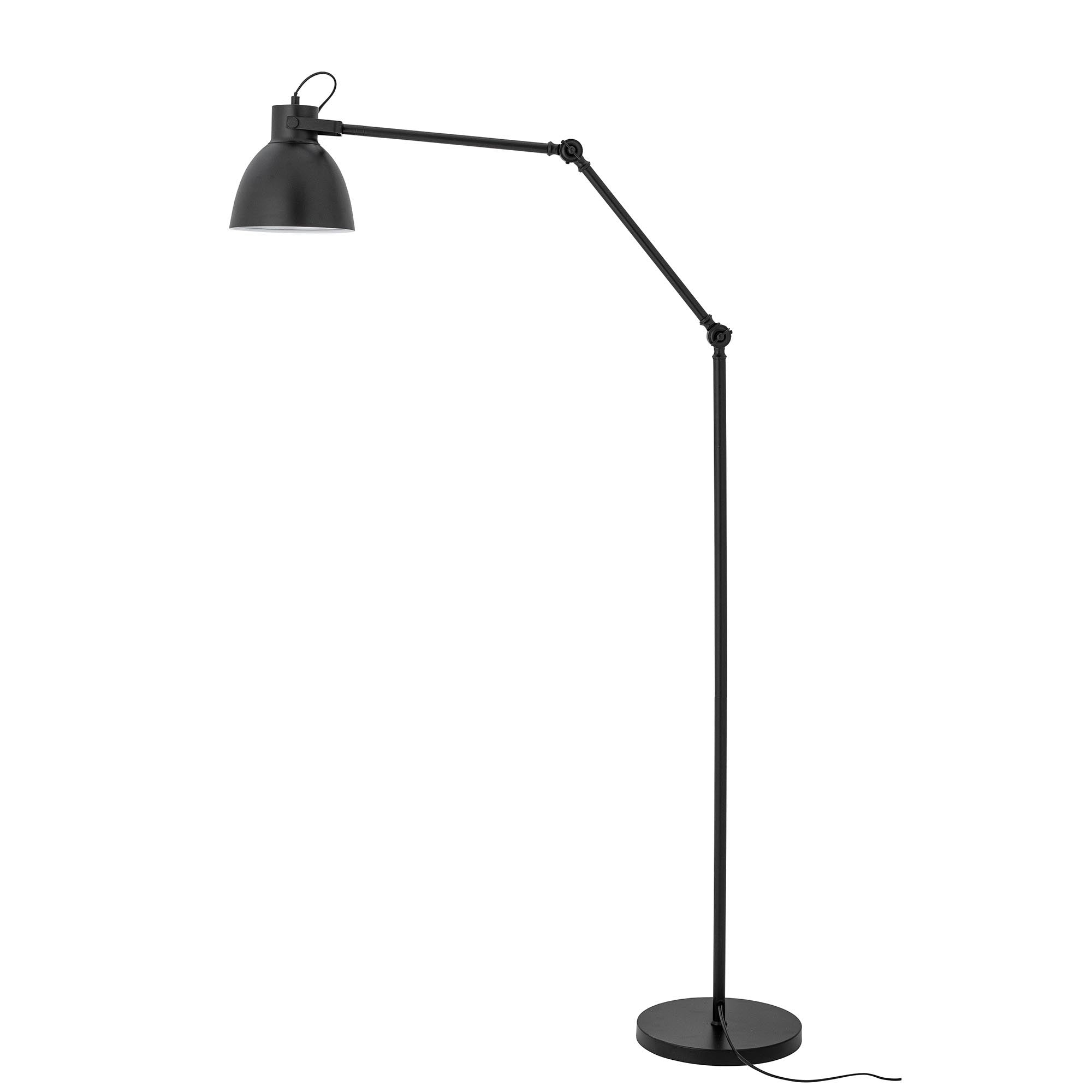 Barca Stehlampe, Schwarz, Metall in Black präsentiert im Onlineshop von KAQTU Design AG. Stehleuchte ist von Bloomingville