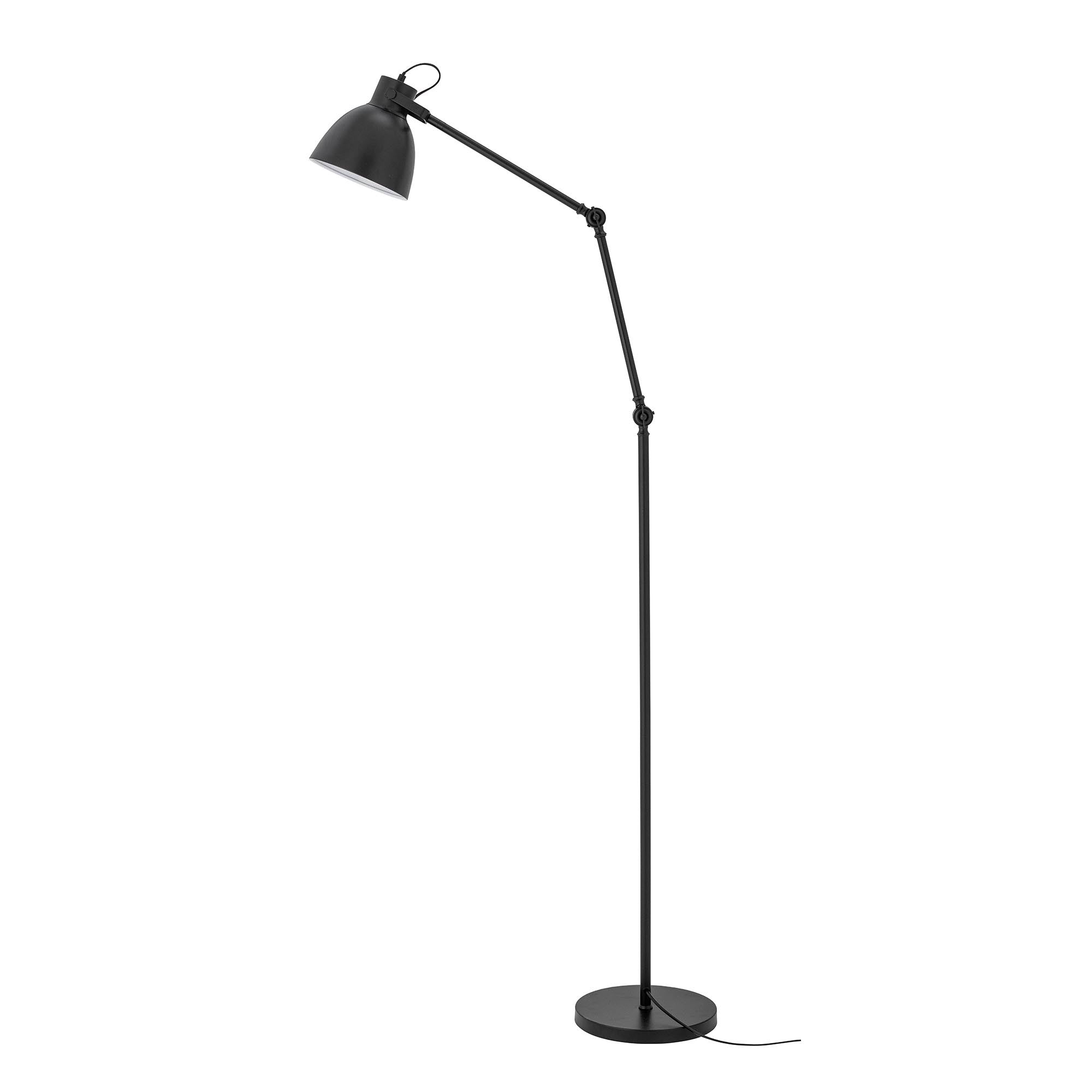 Barca Stehlampe, Schwarz, Metall in Black präsentiert im Onlineshop von KAQTU Design AG. Stehleuchte ist von Bloomingville