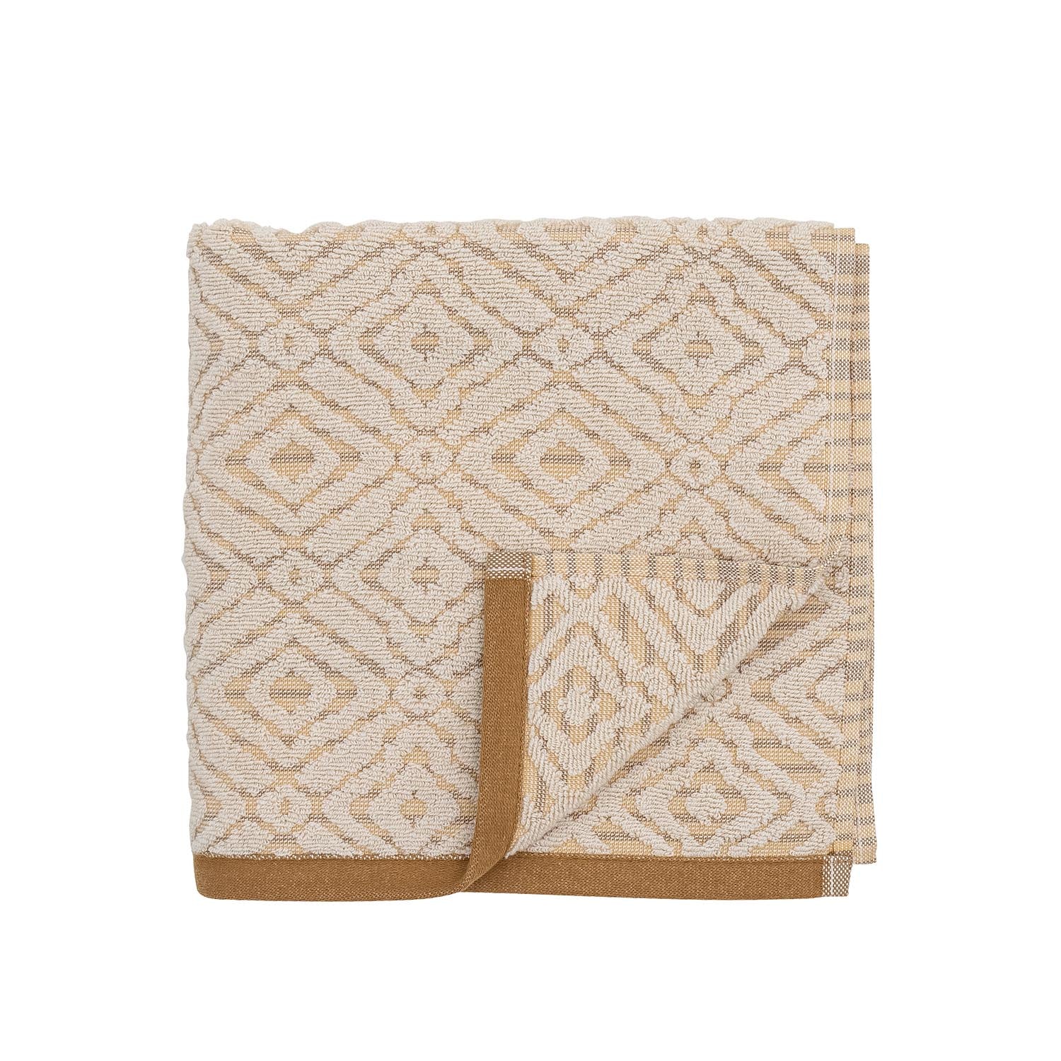 Malou Handtuch, Natur, Baumwolle OEKO-TEX® in Natur präsentiert im Onlineshop von KAQTU Design AG. Handtuch ist von Bloomingville