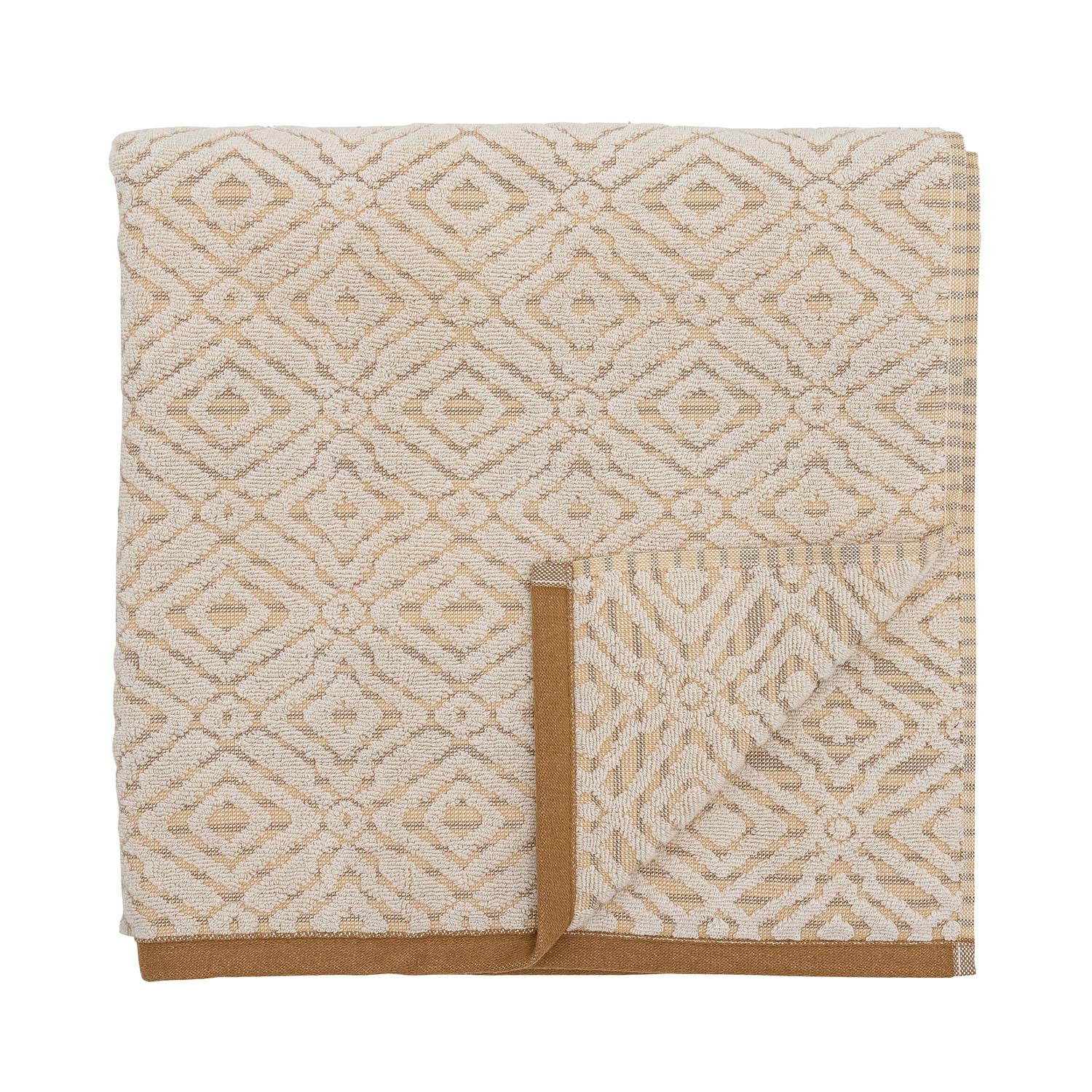 Malou Handtuch aus natürlicher Baumwolle, OEKO-TEX® zertifiziert, von Bloomingville. Weich, stilvoll und nachhaltig.