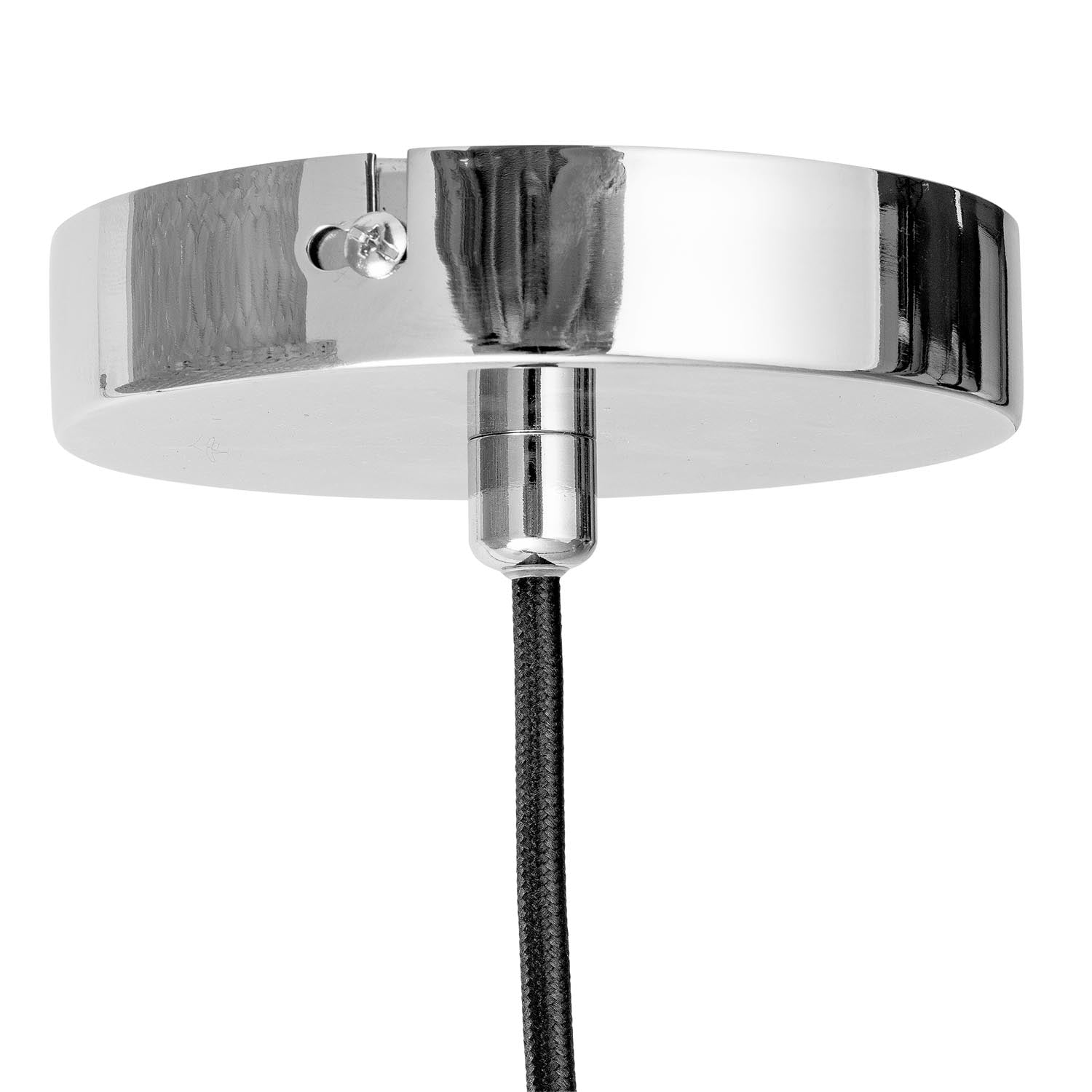 Die Adar Hängeleuchte von Bloomingville aus grauem Glas kombiniert modernes Design mit schlichter Eleganz für stilvolle Beleuchtung.