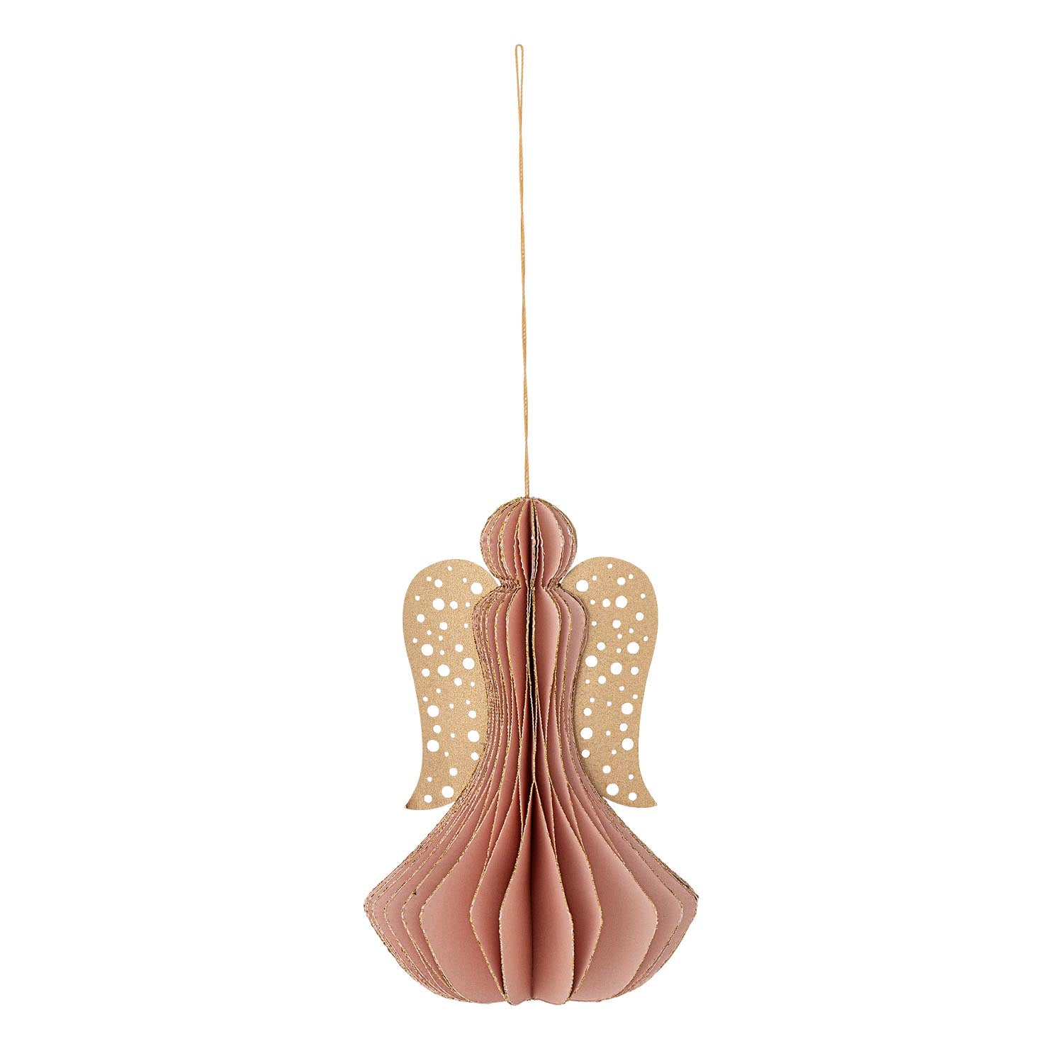 Ingi Ornament, Rose, Papier in Rose präsentiert im Onlineshop von KAQTU Design AG. Ornament ist von Bloomingville