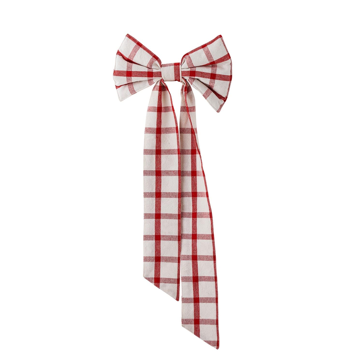 Ruby Dekoration Schleife, Rot, Baumwolle in Rot präsentiert im Onlineshop von KAQTU Design AG. Kunstgegenstände ist von Bloomingville