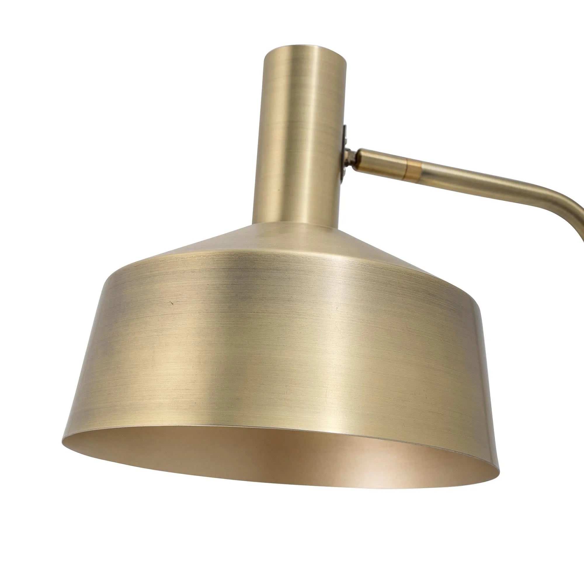 Lissa Stehlampe, Brass, Metall, Stehleuchte, KAQTU Design