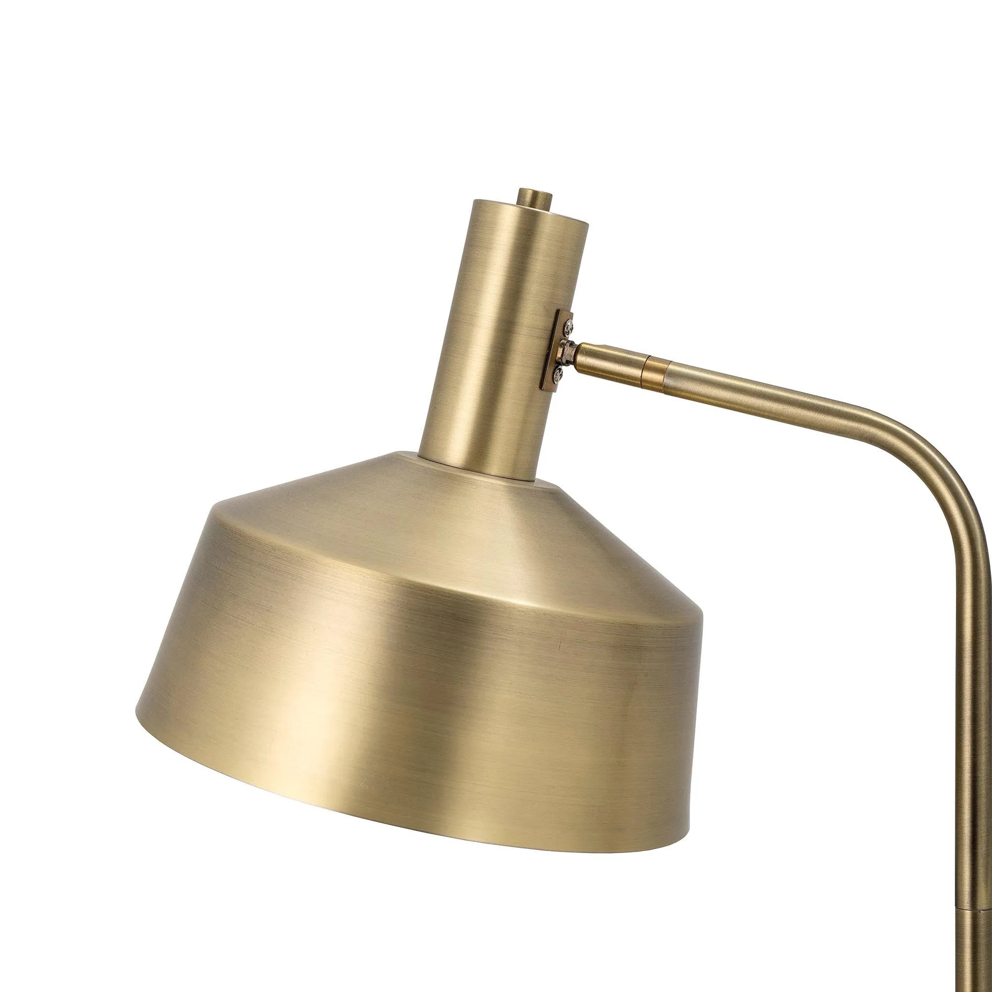 Lissa Stehlampe, Brass, Metall, Stehleuchte, KAQTU Design