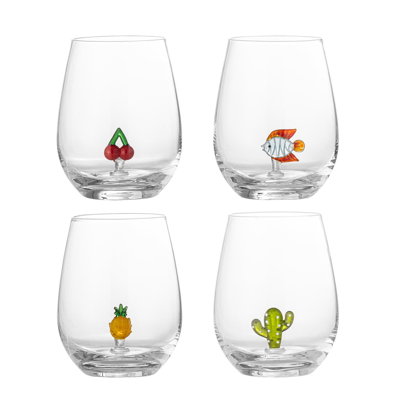 Misa Trinkglas, Multipack, Klar, Glas in Klar präsentiert im Onlineshop von KAQTU Design AG. Glas ist von Bloomingville