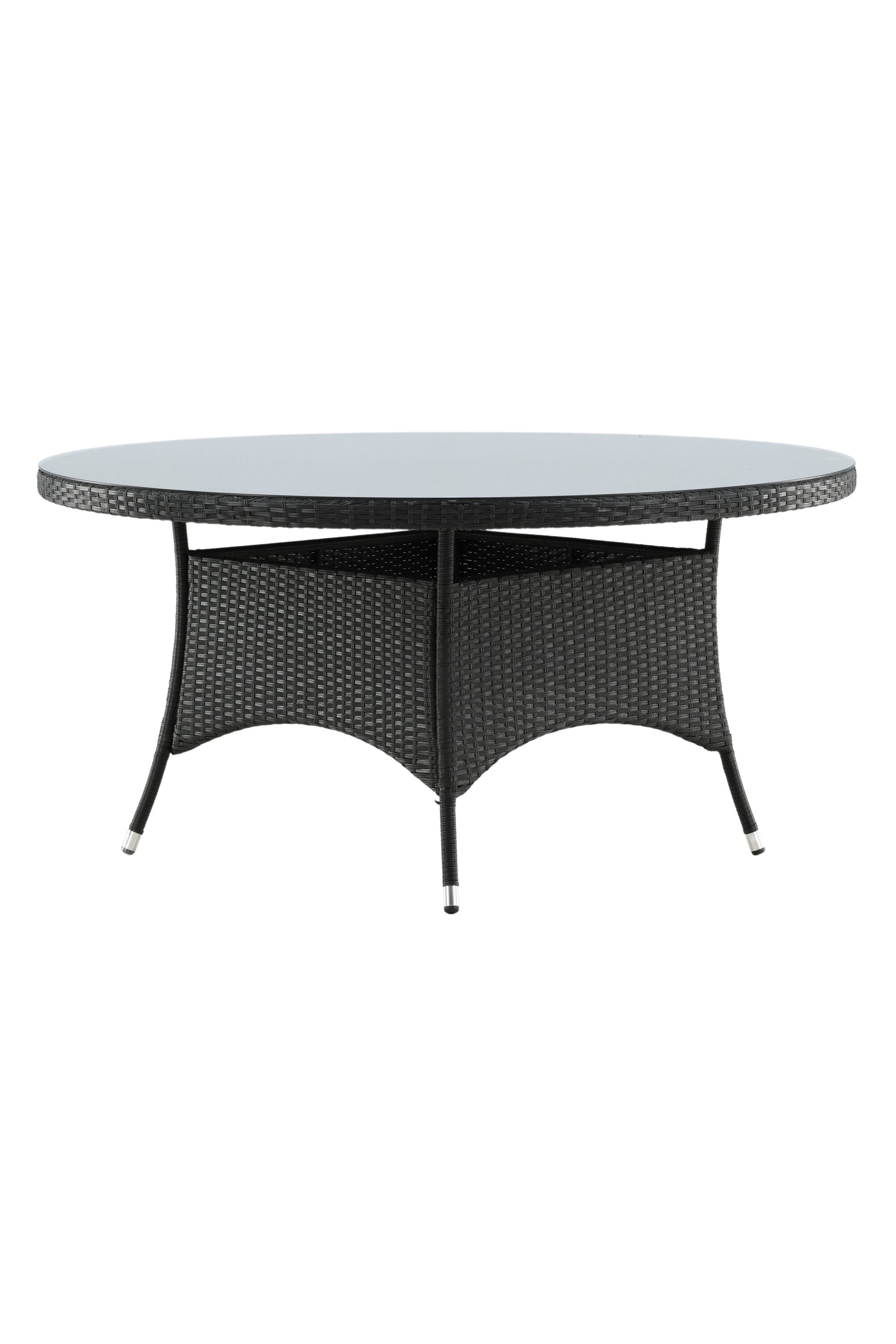 Volta Gartentisch rund in Schwarz präsentiert im Onlineshop von KAQTU Design AG. Gartentisch ist von Venture Home