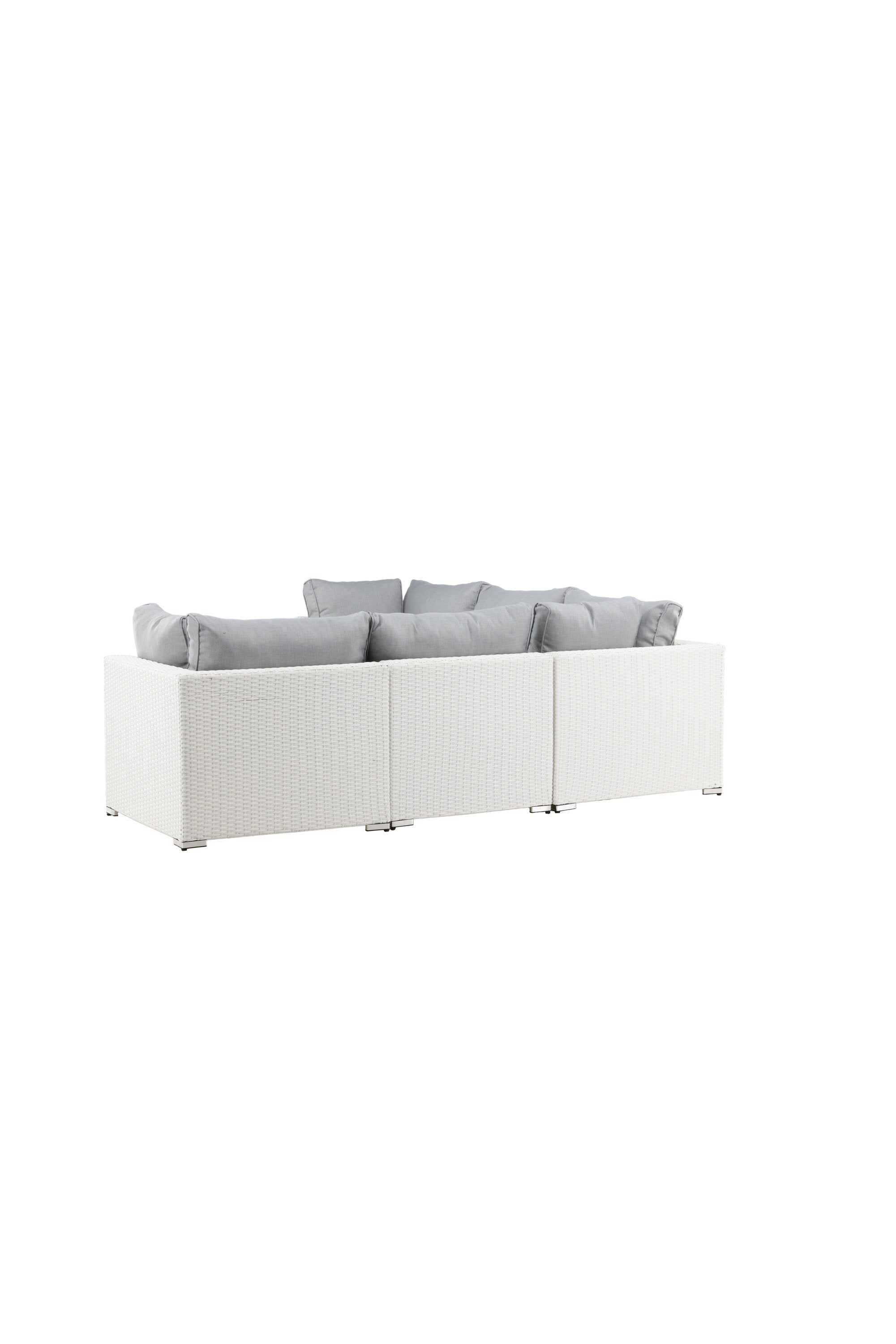 Amazon Ecksofa Outdoorset 110cm in Weiss präsentiert im Onlineshop von KAQTU Design AG. Loungeset ist von Venture Home