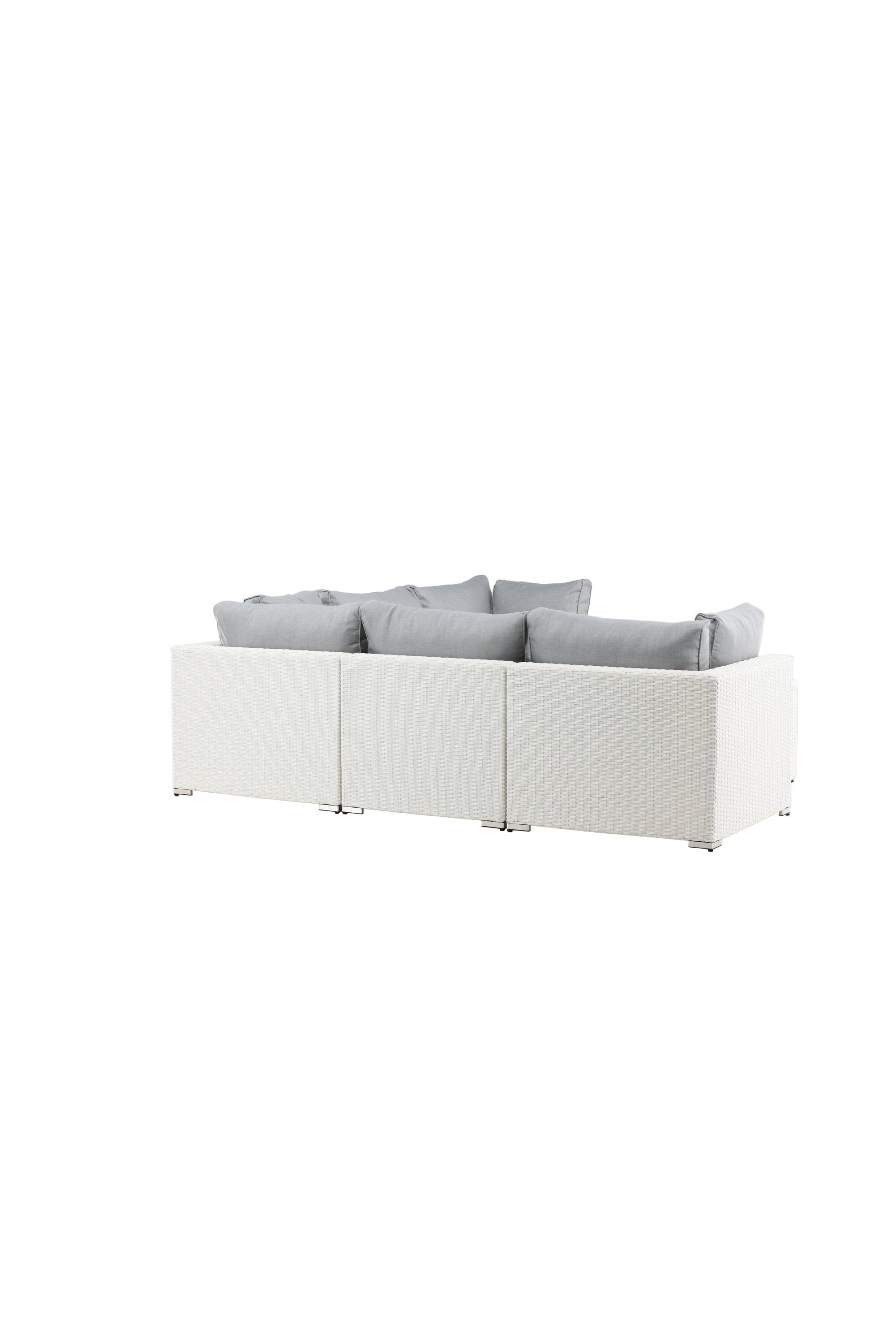 Amazon Ecksofa Outdoorset 110cm in Weiss präsentiert im Onlineshop von KAQTU Design AG. Loungeset ist von Venture Home