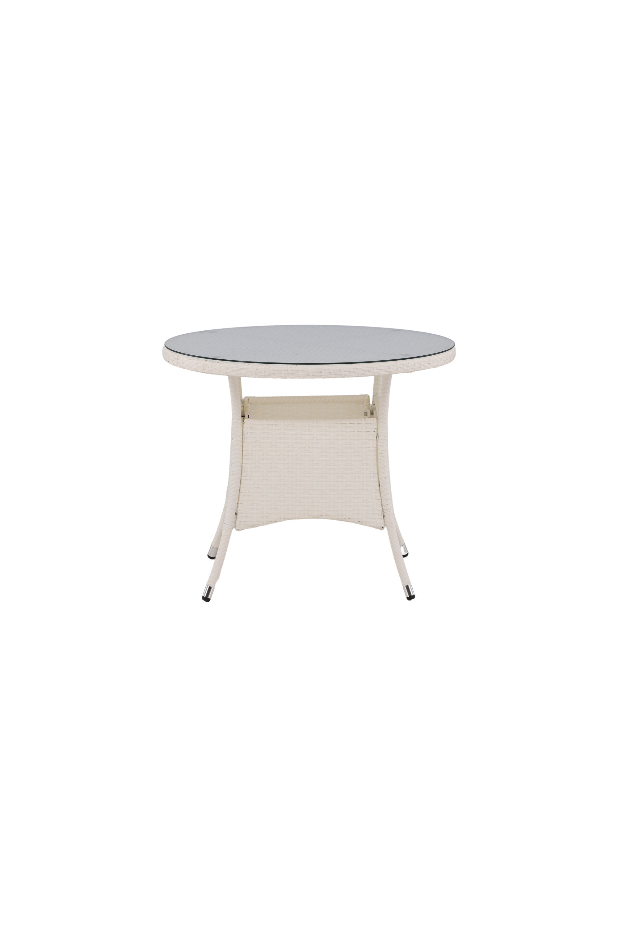 Volta Gartentisch rund in Weiss präsentiert im Onlineshop von KAQTU Design AG. Gartentisch ist von Venture Home