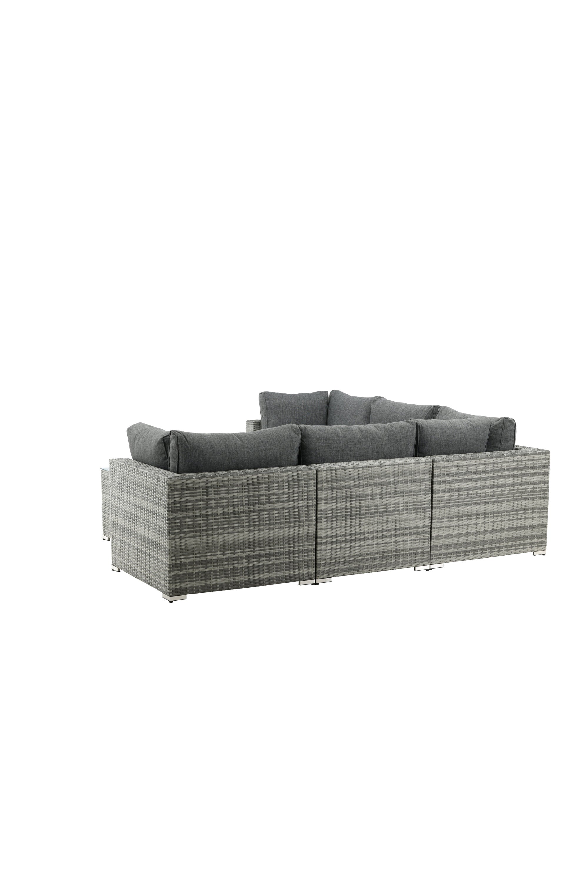 Amazon Ecksofa Outdoorset 110cm in Grau/Grau präsentiert im Onlineshop von KAQTU Design AG. Loungeset ist von Venture Home