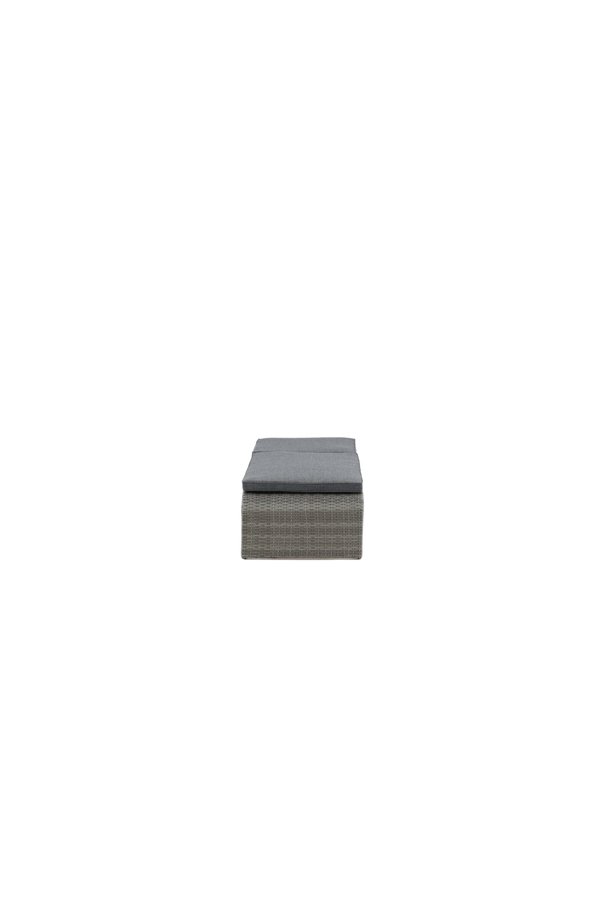 London Sonnenliege in Grau präsentiert im Onlineshop von KAQTU Design AG. Liegestuhl ist von Venture Home