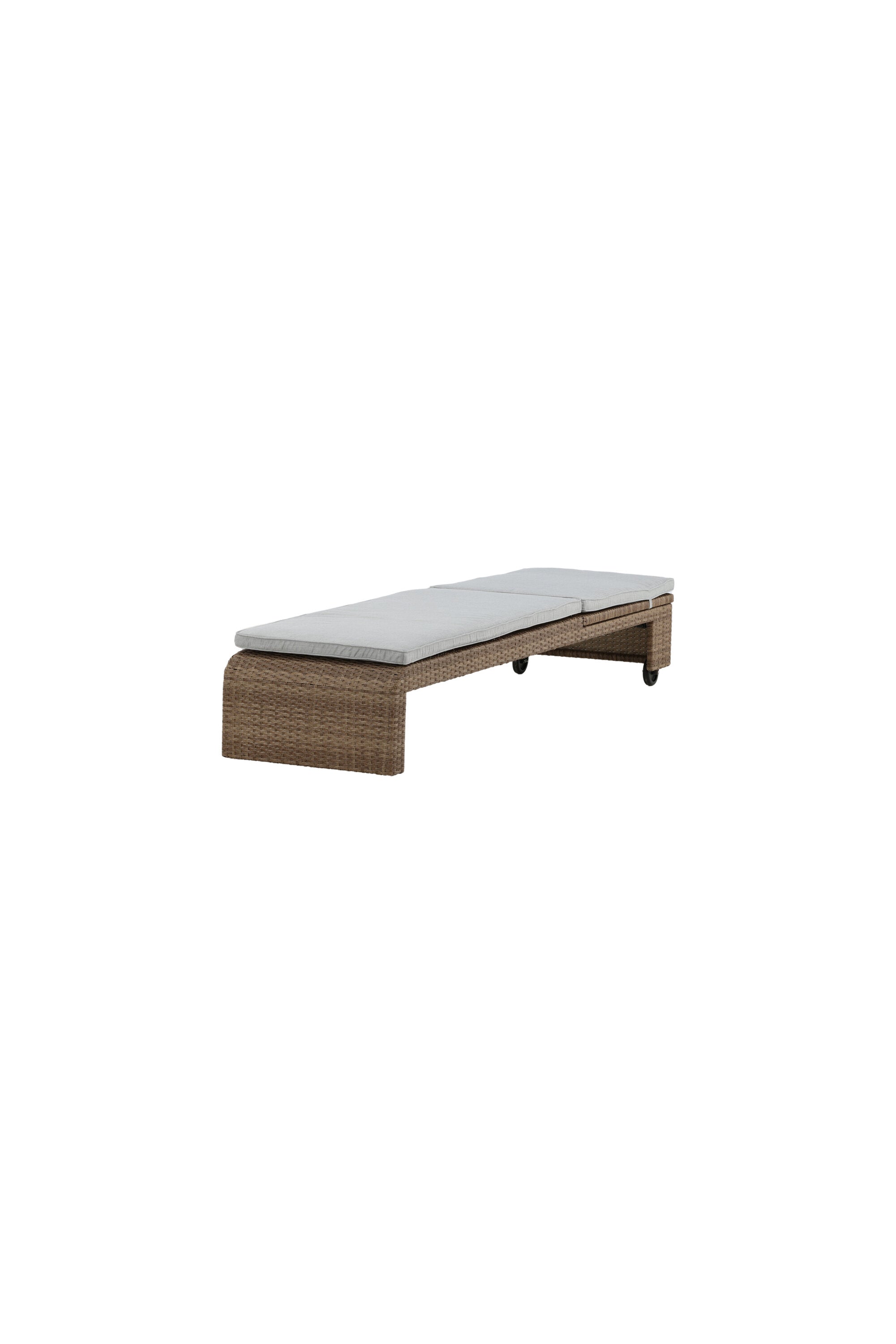London Sonnenliege in Natur präsentiert im Onlineshop von KAQTU Design AG. Liegestuhl ist von Venture Home