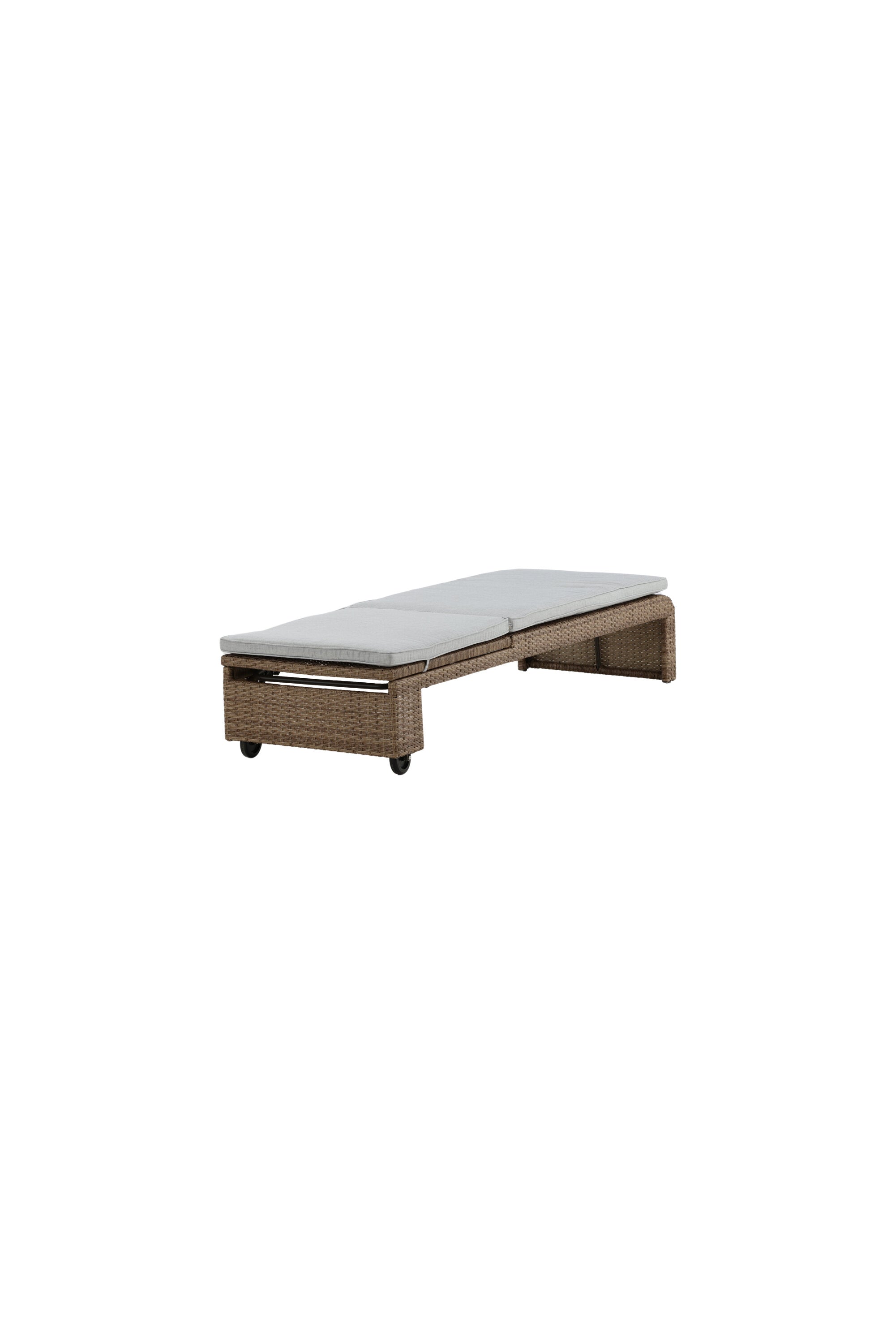 London Sonnenliege in Natur präsentiert im Onlineshop von KAQTU Design AG. Liegestuhl ist von Venture Home