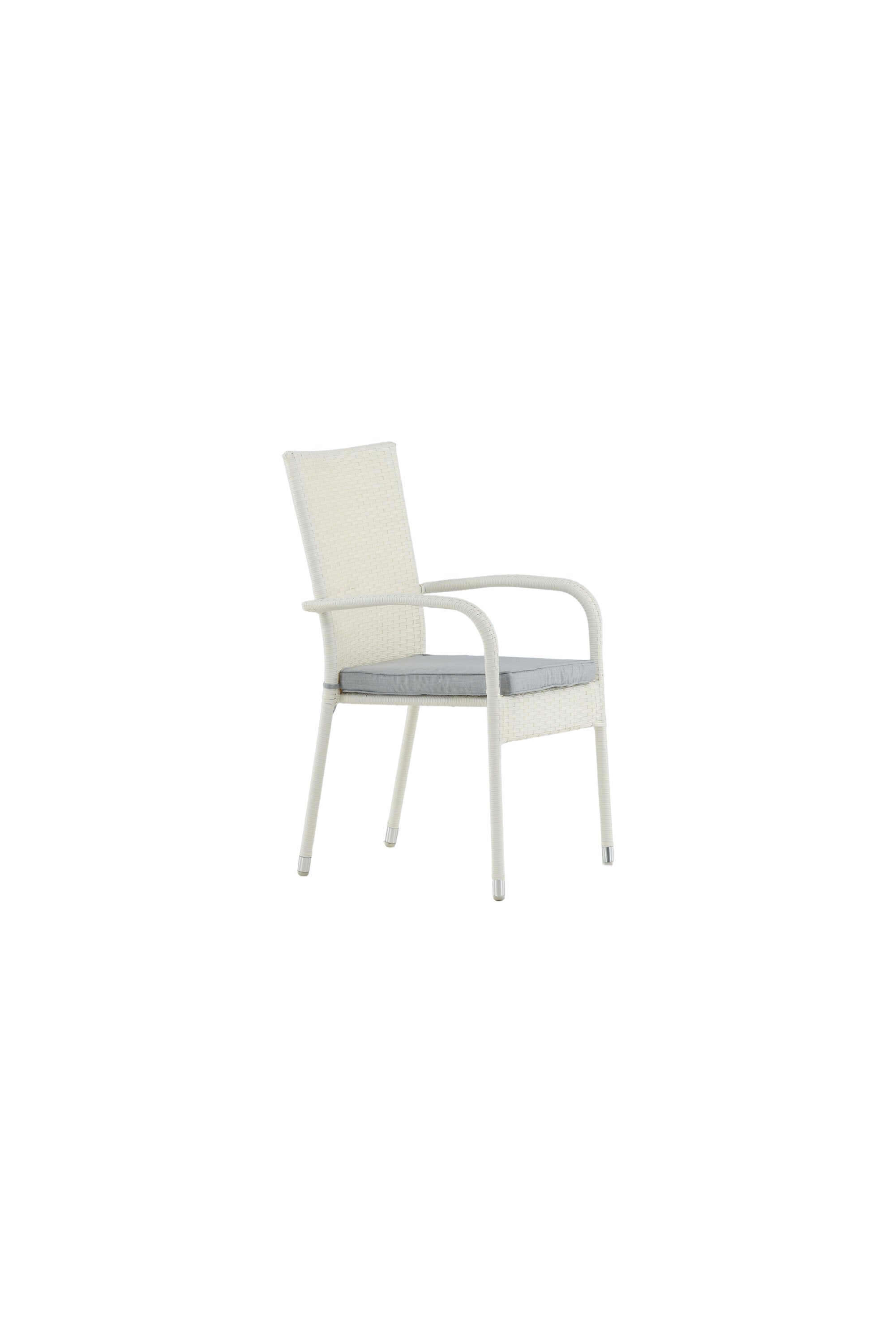 Anna Gartenstuhl in Weiss präsentiert im Onlineshop von KAQTU Design AG. Gartenstuhl mit Armlehnen ist von Venture Home