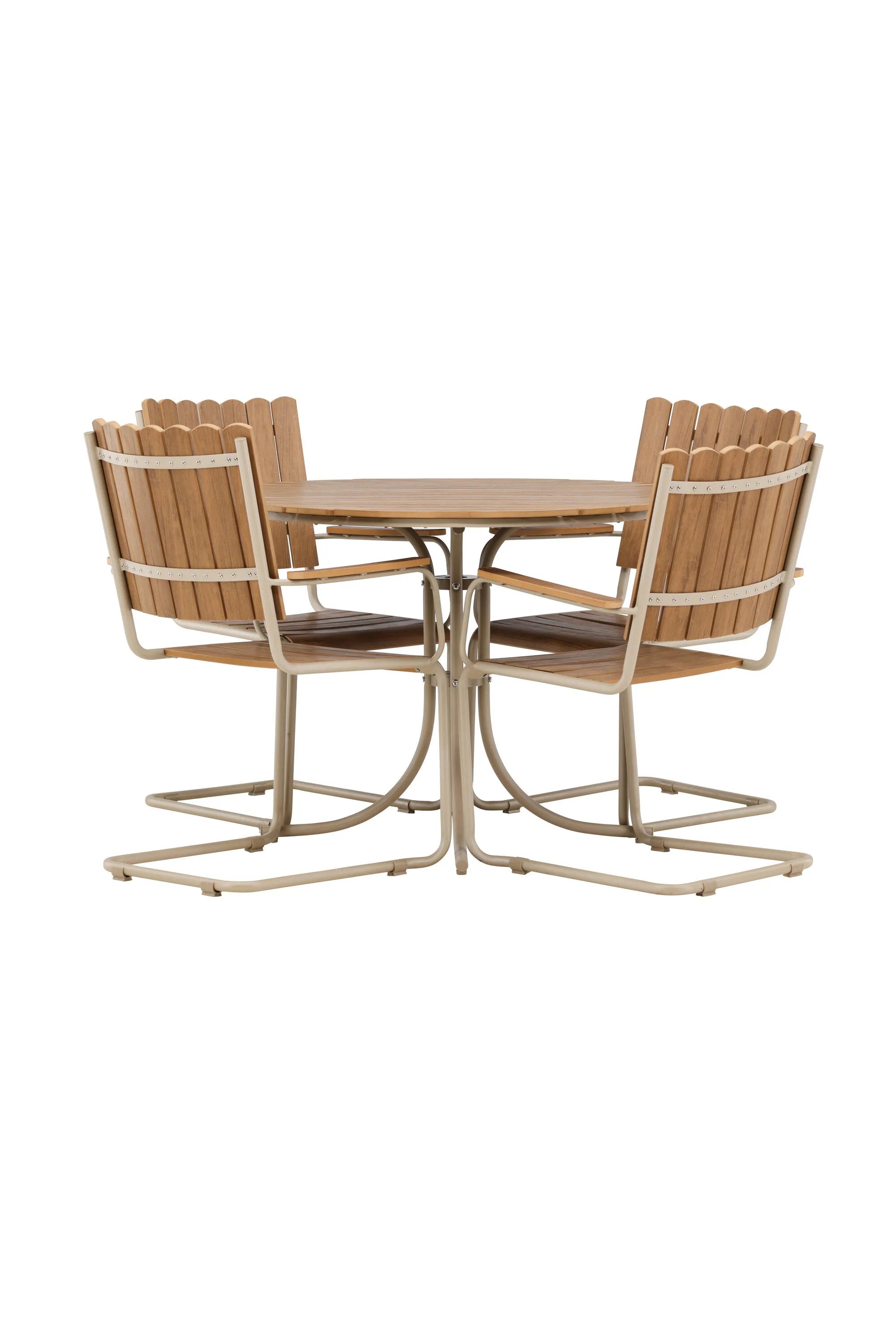 Das Holmsund Gartentisch-Set von Venture Home bietet stilvolles Design und Funktionalität für Ihren Außenbereich.