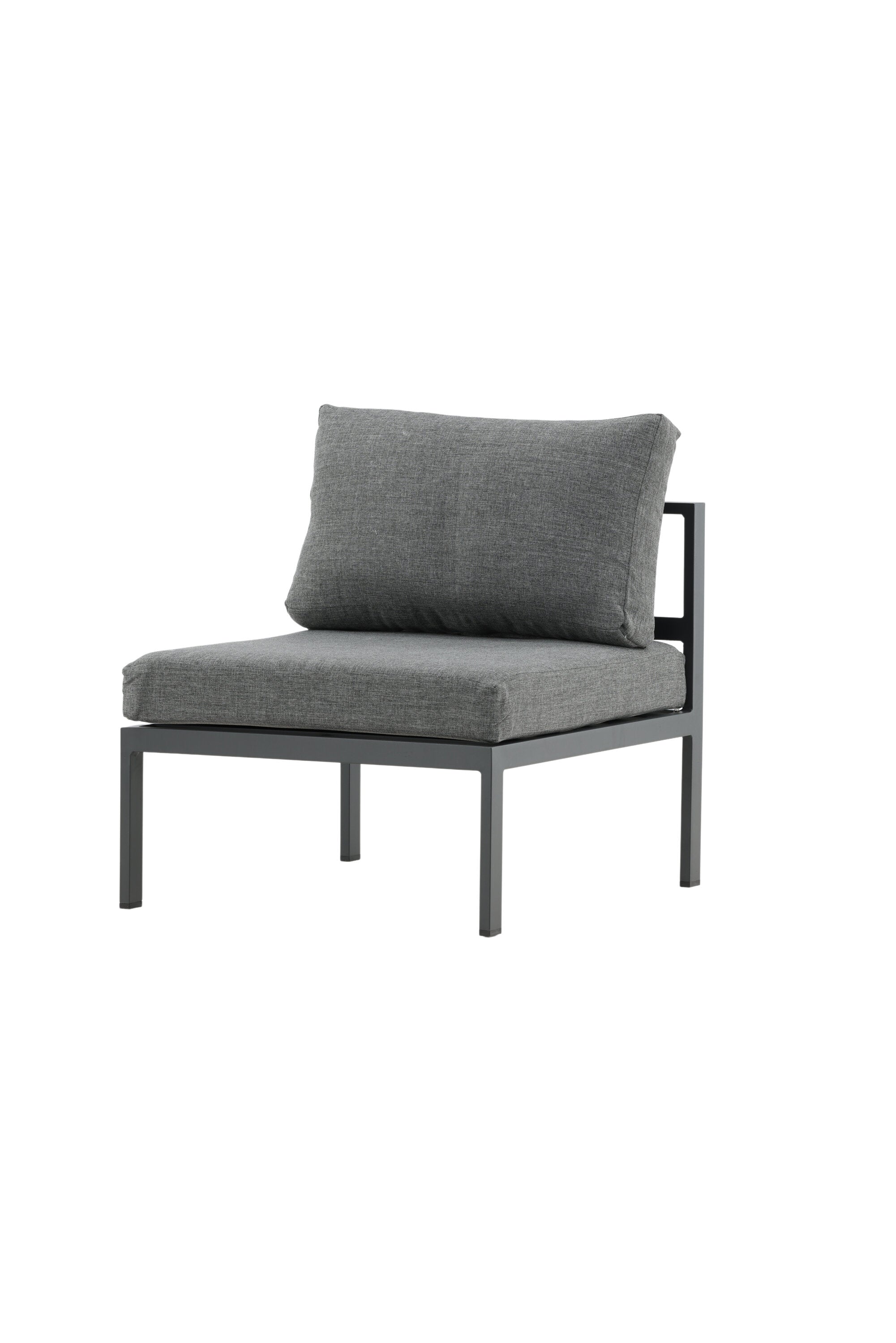 Copacabana Sofa Middle in Schwarz / Grau präsentiert im Onlineshop von KAQTU Design AG. Lounge Sofa ist von Venture Home
