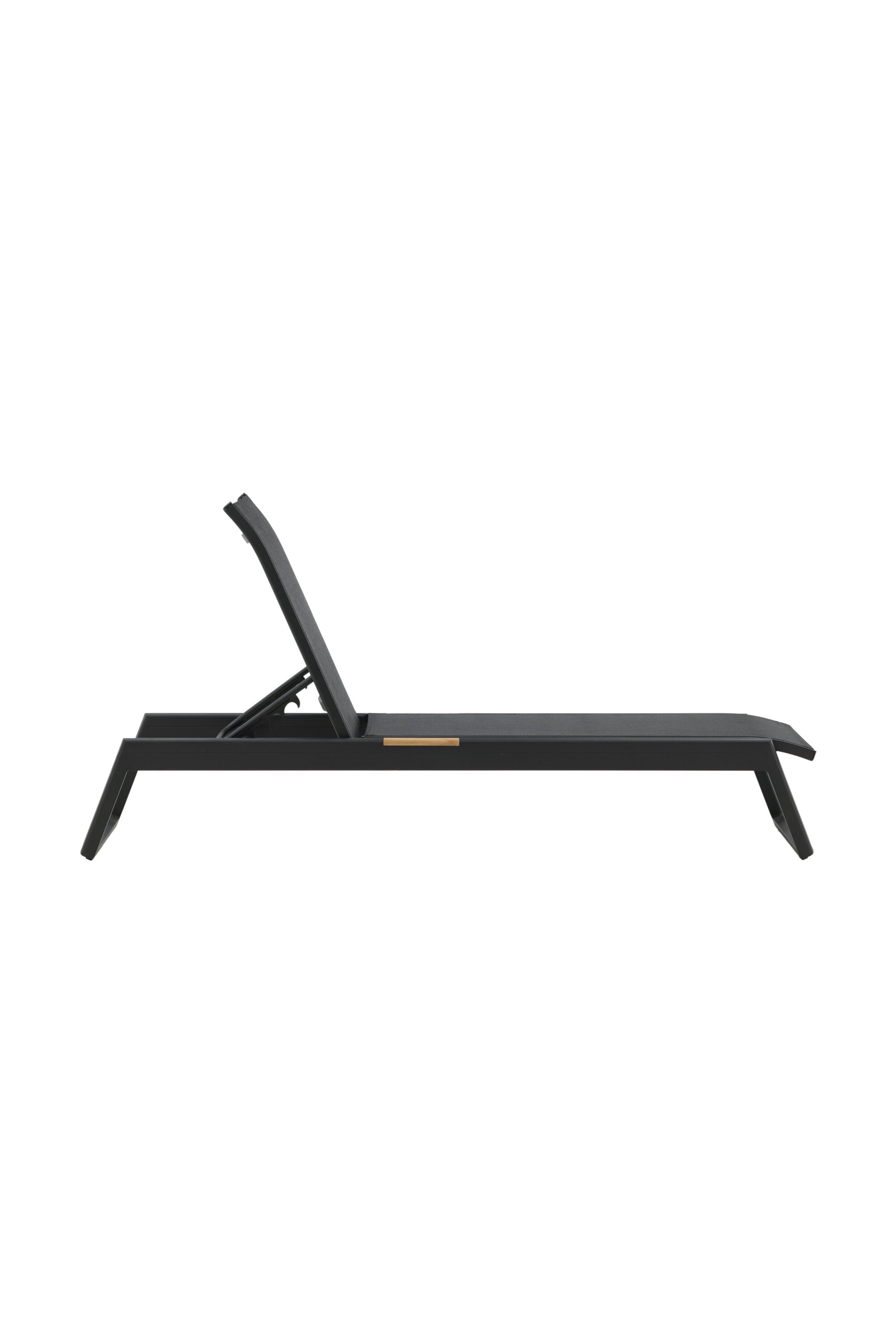 Mexiko Sonnenliege in Schwarz präsentiert im Onlineshop von KAQTU Design AG. Liegestuhl ist von Venture Home