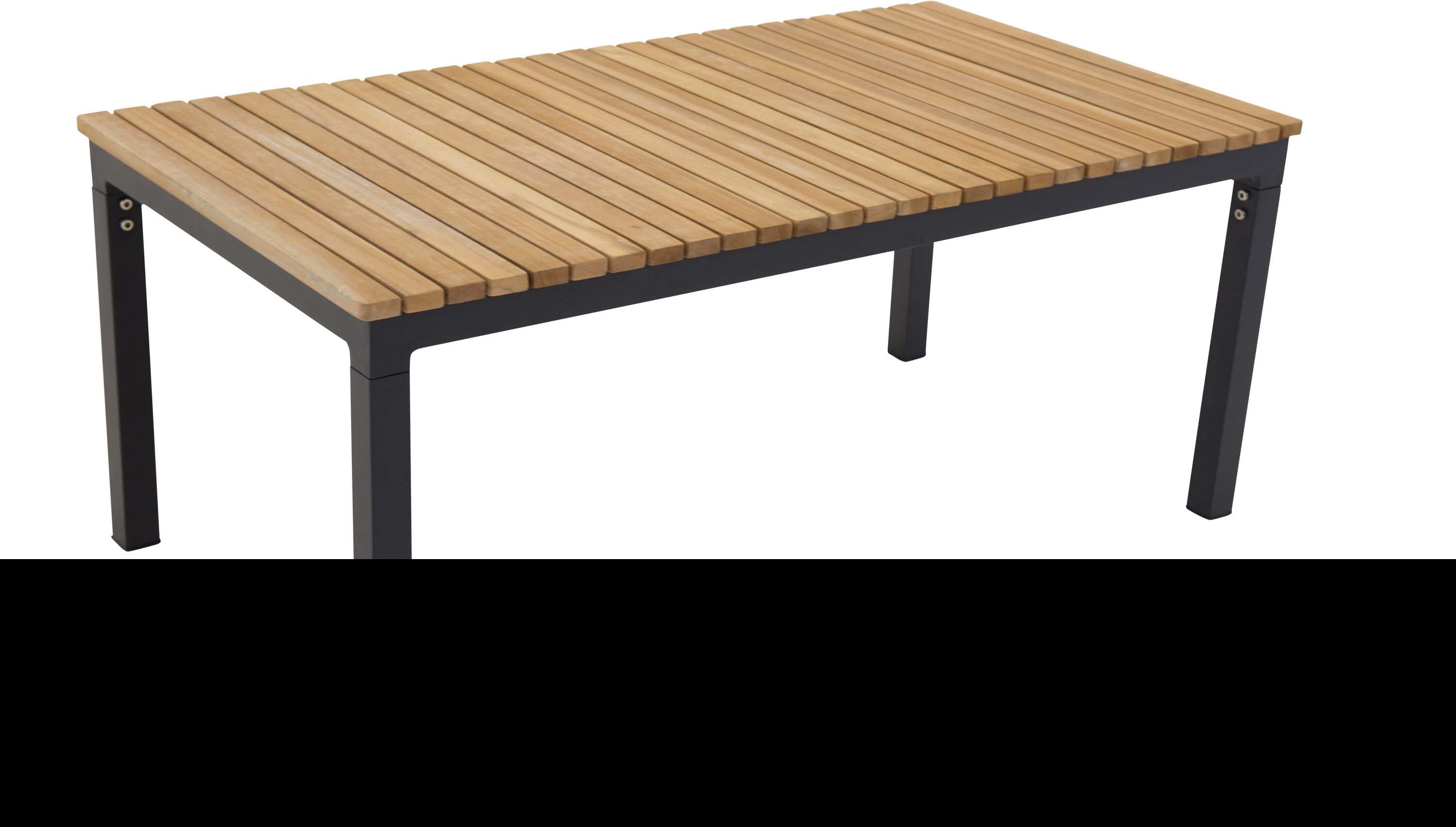 Entdecken Sie den Brasilia Coffee Tisch Outdoor von Venture Home – stilvoll, wetterbeständig und ideal für entspannte Stunden im Freien.