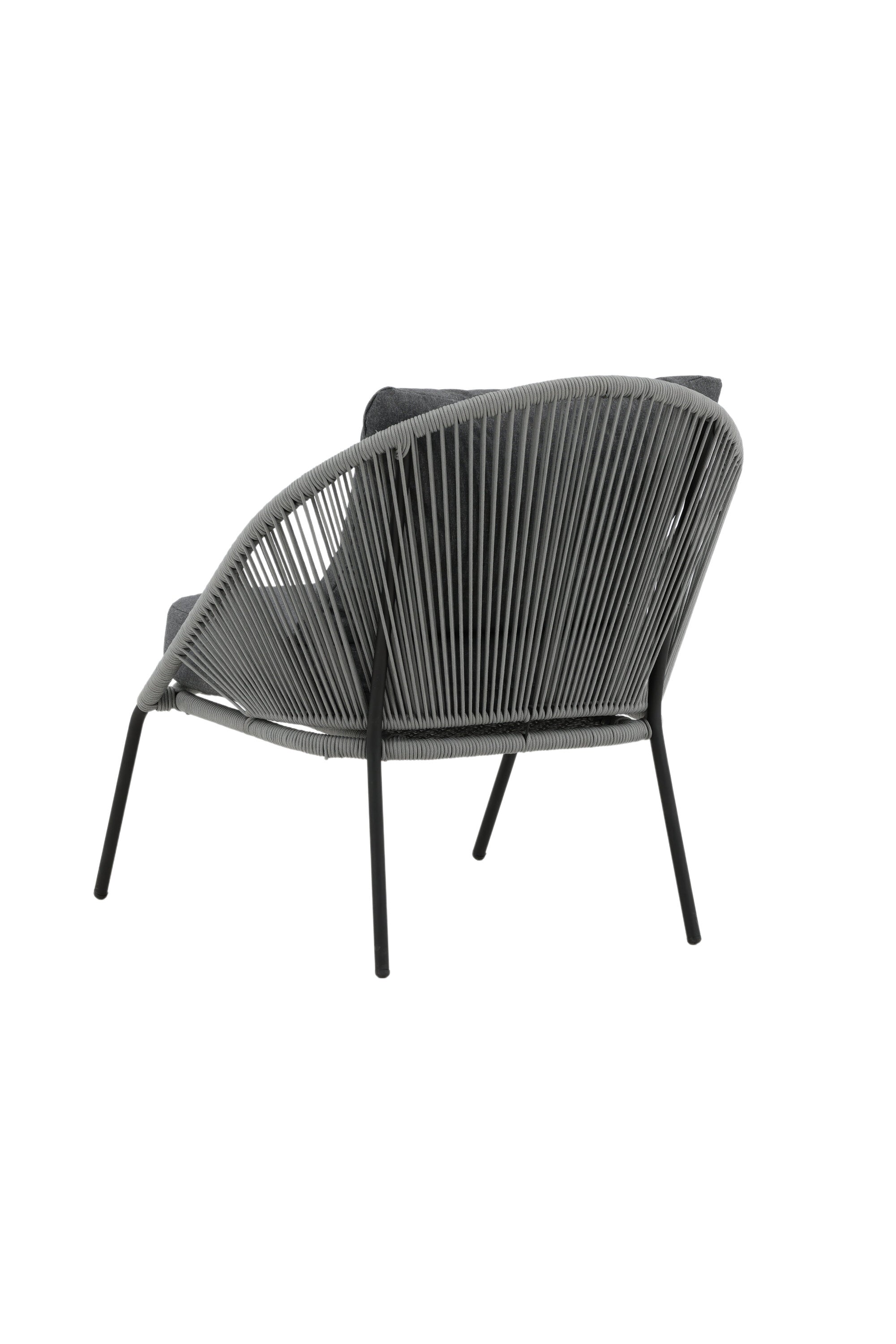 Lindos Lounge Chair in Grau präsentiert im Onlineshop von KAQTU Design AG. Outdoor-Sessel ist von Venture Home