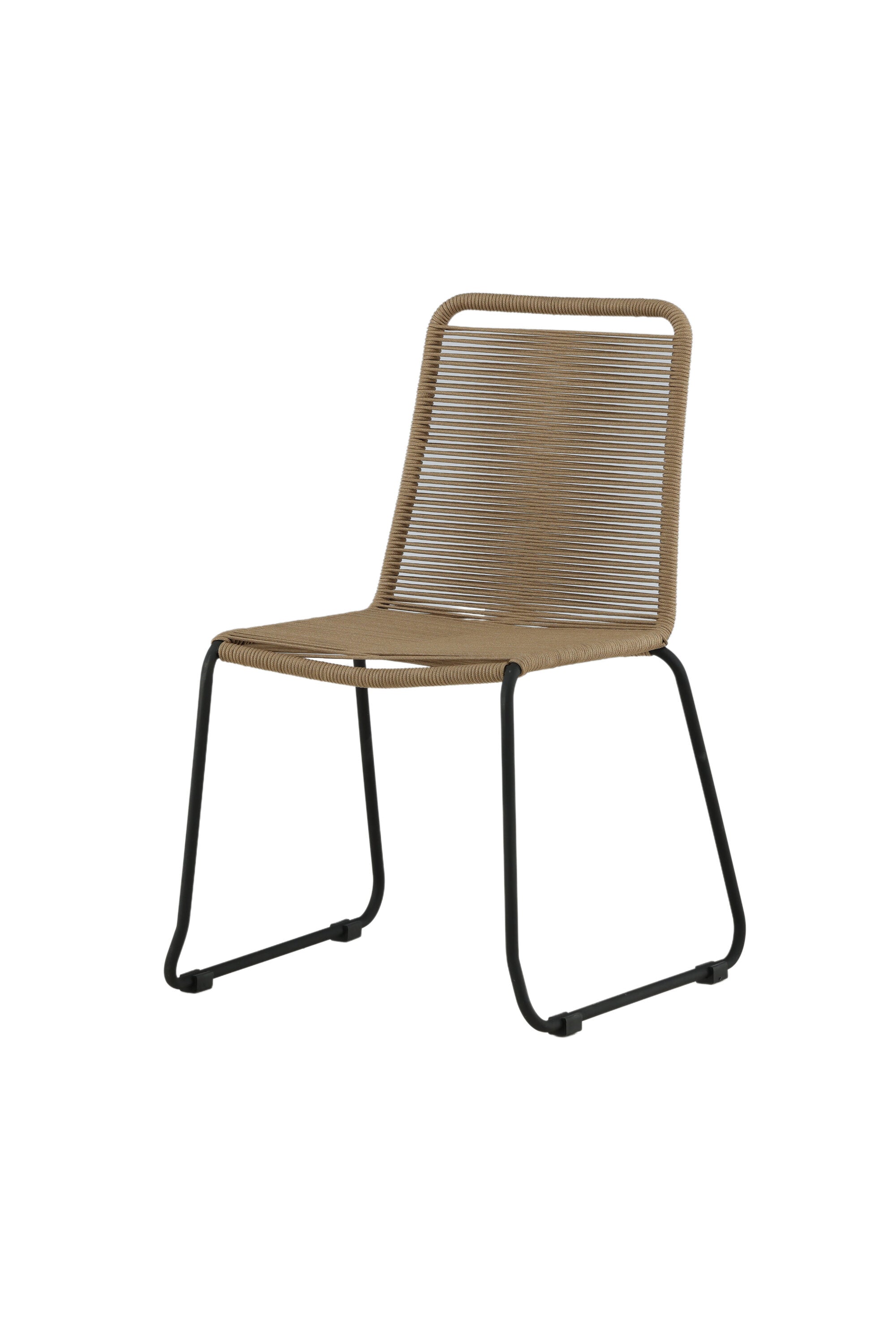 Lindos Gartenstuhl in Braun präsentiert im Onlineshop von KAQTU Design AG. Gartenstuhl ist von Venture Home