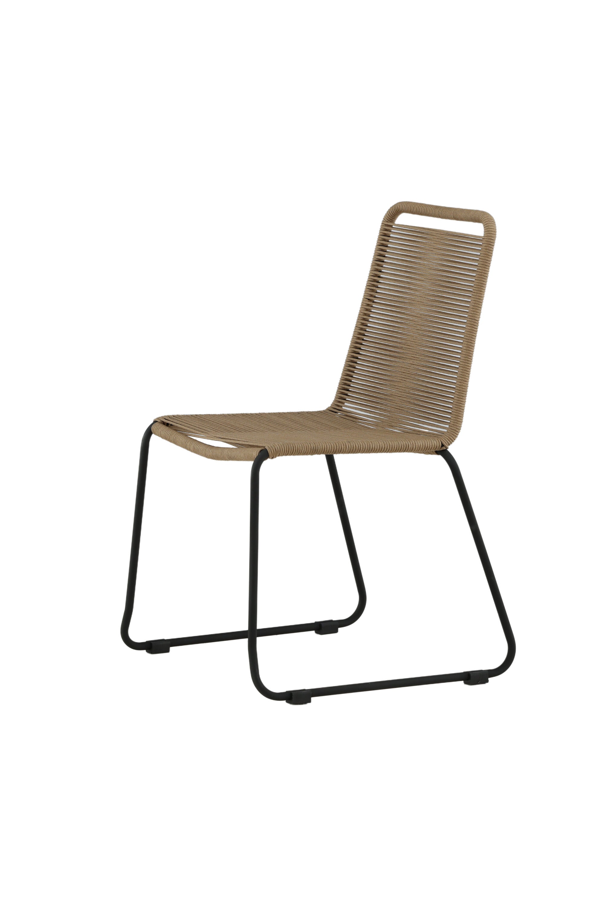 Lindos Gartenstuhl in Braun präsentiert im Onlineshop von KAQTU Design AG. Gartenstuhl ist von Venture Home