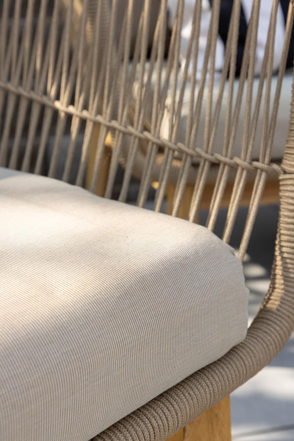 Chania Sofa Outdoorset 110cm in Latte präsentiert im Onlineshop von KAQTU Design AG. Loungeset ist von Venture Home