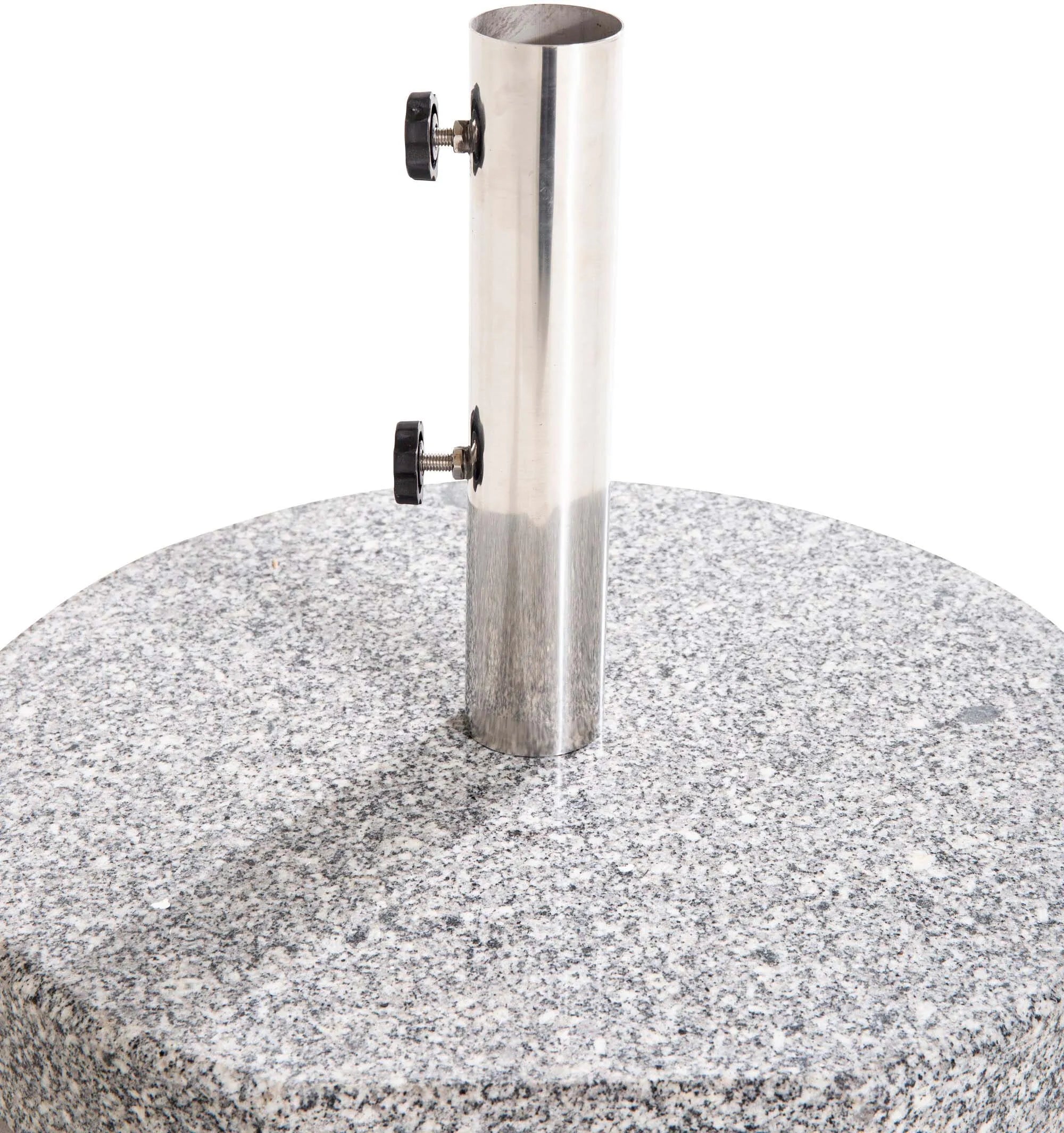 Stathera Sonnenschirmstein in Hellgrau präsentiert im Onlineshop von KAQTU Design AG. Outdoor Zubehör ist von Venture Home