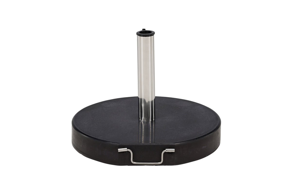 Stathera Sonnenschirmstein in Grau präsentiert im Onlineshop von KAQTU Design AG. Outdoor Zubehör ist von Venture Home