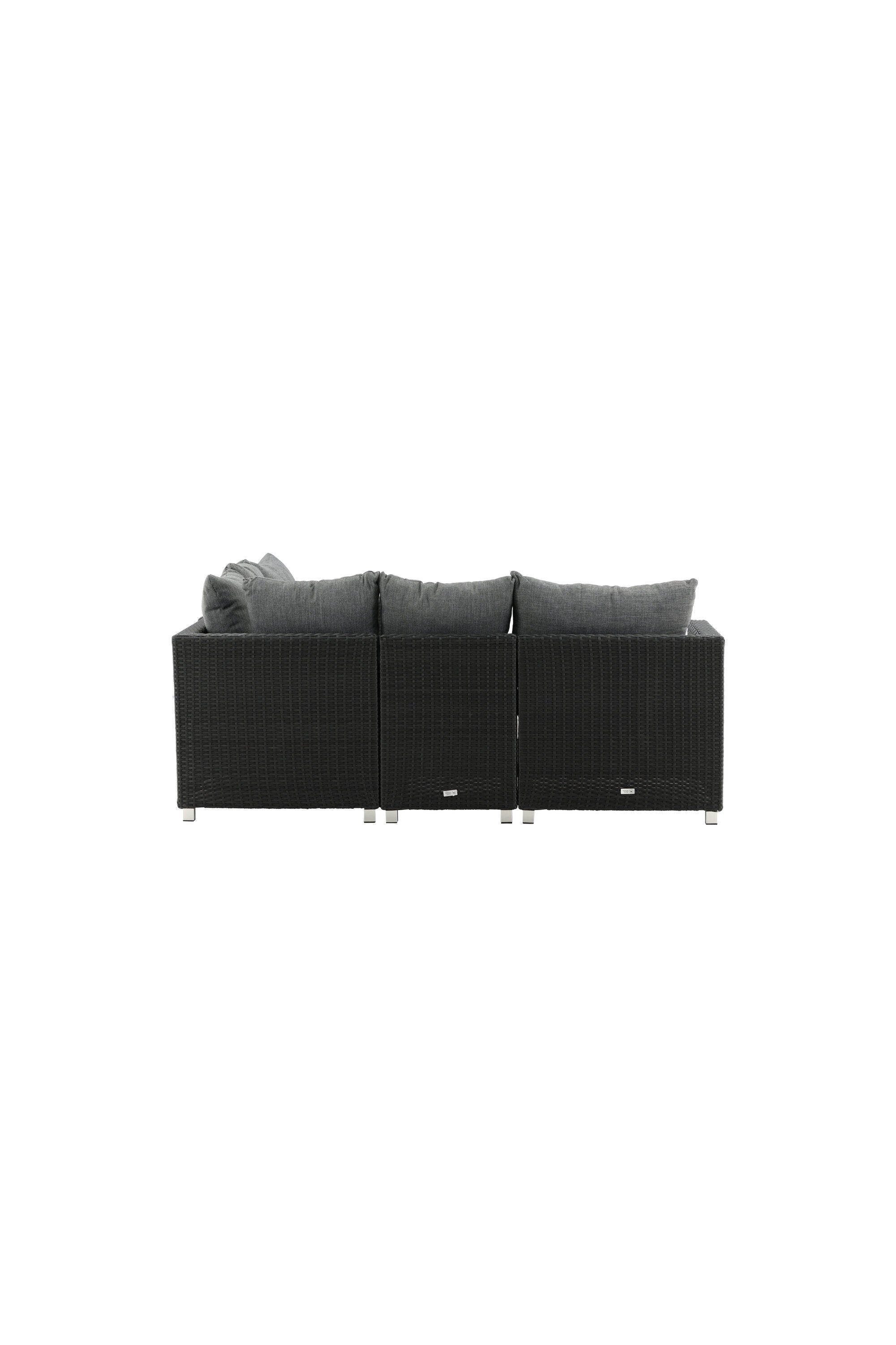 Vamos Ecksofa Outdoorset 65cm in Schwarz präsentiert im Onlineshop von KAQTU Design AG. Loungeset ist von Venture Home