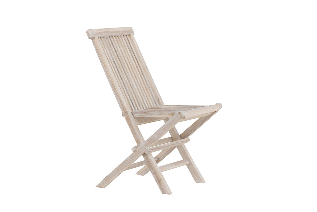 Kenya Gartenstuhl in Whitewash präsentiert im Onlineshop von KAQTU Design AG. Gartenstuhl ist von Venture Home