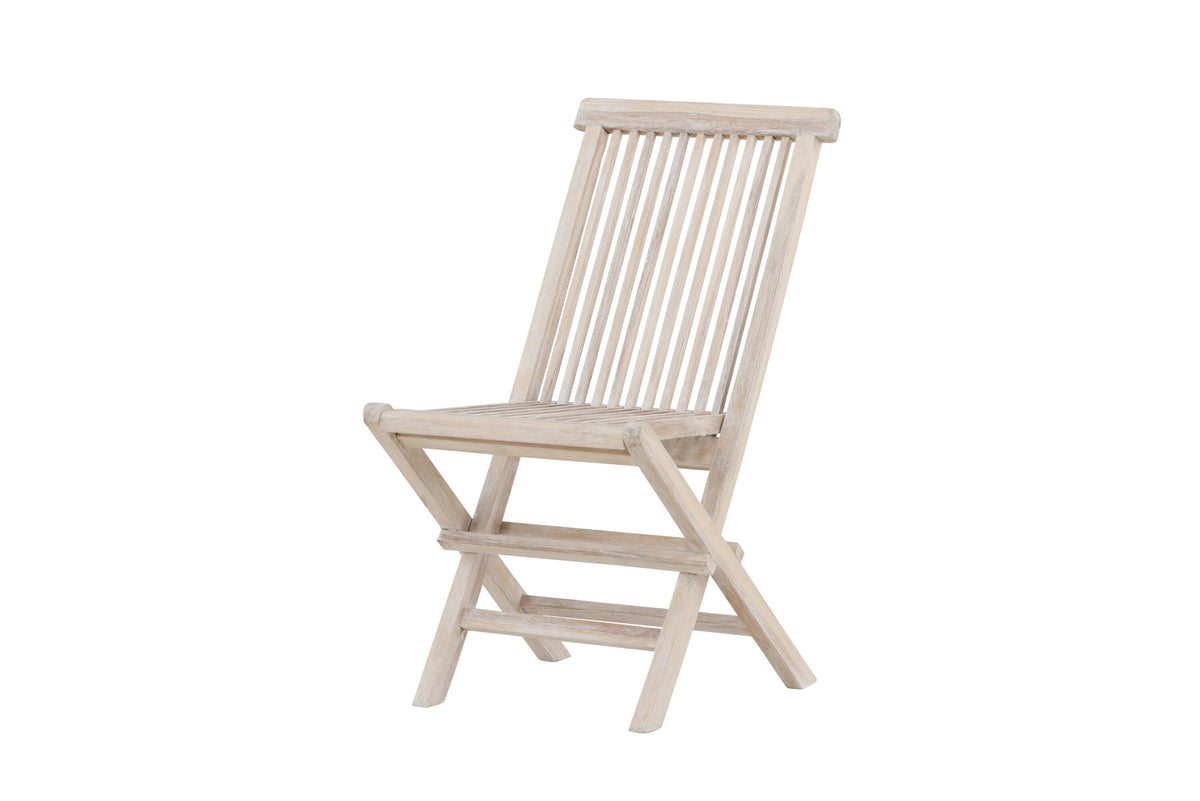 Kenya Gartenstuhl in Whitewash präsentiert im Onlineshop von KAQTU Design AG. Gartenstuhl ist von Venture Home